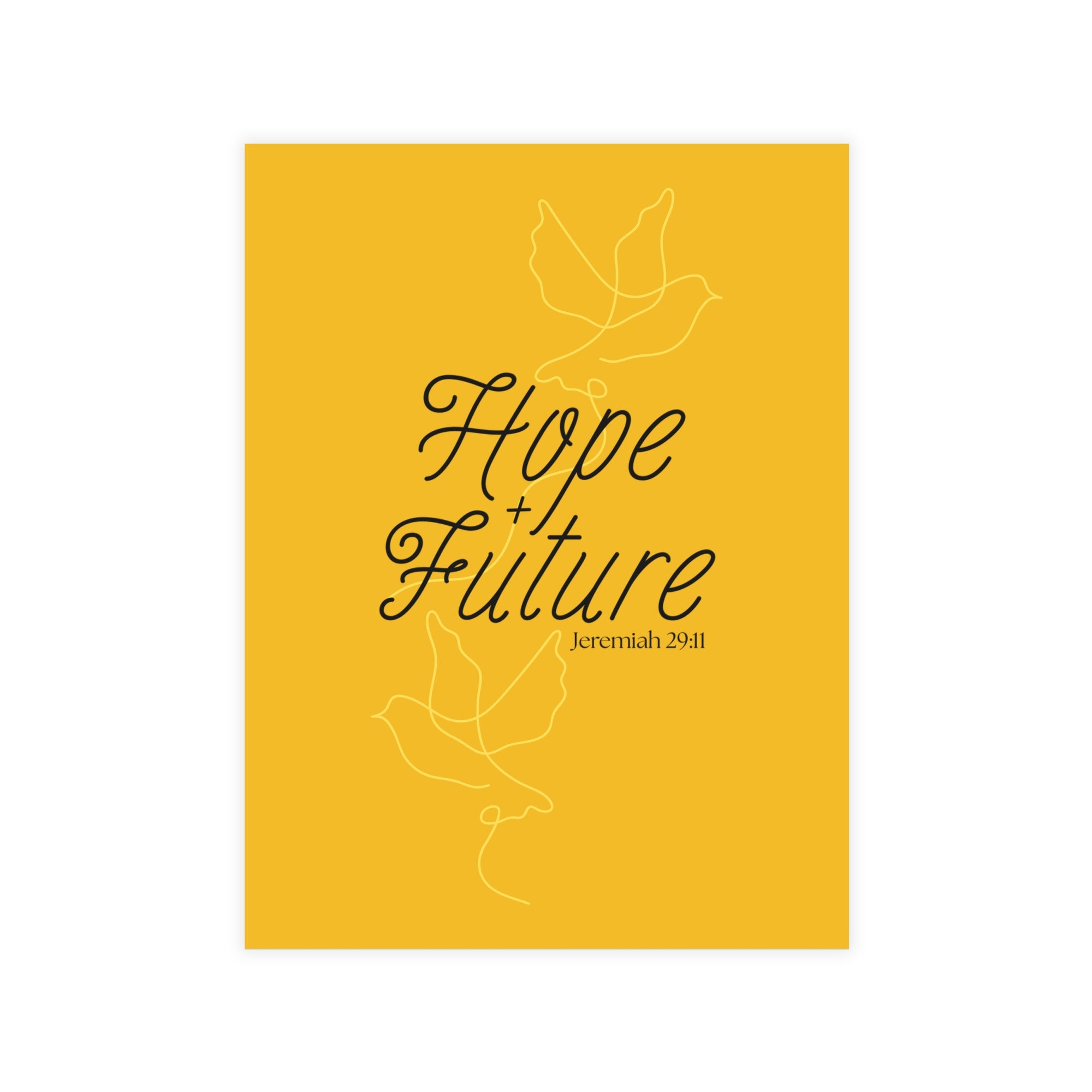 Hope & Future • Postcard + Envelope