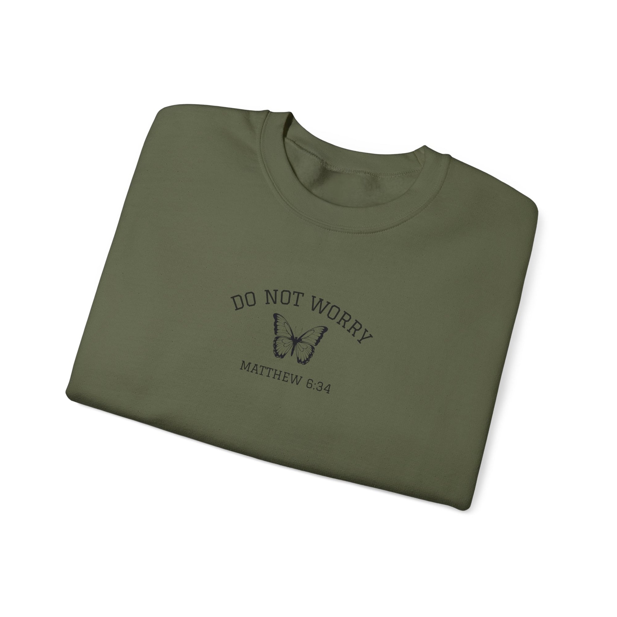 Matthew 6:34 • Crewneck Sweatshirt