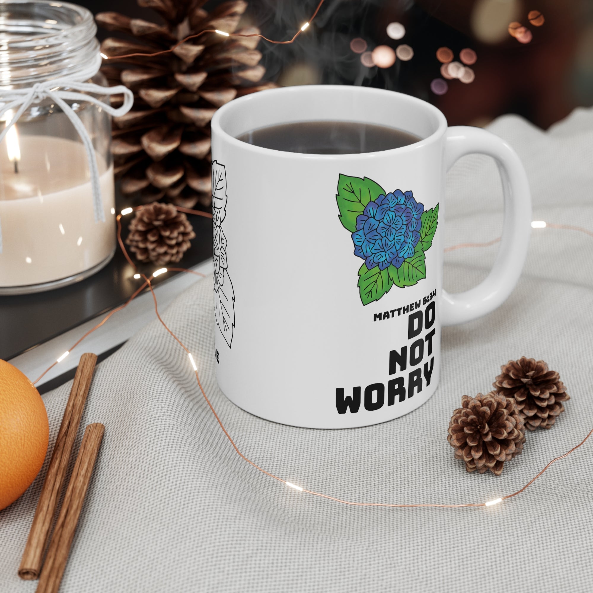 Matthew 6:34 • Ceramic Mug