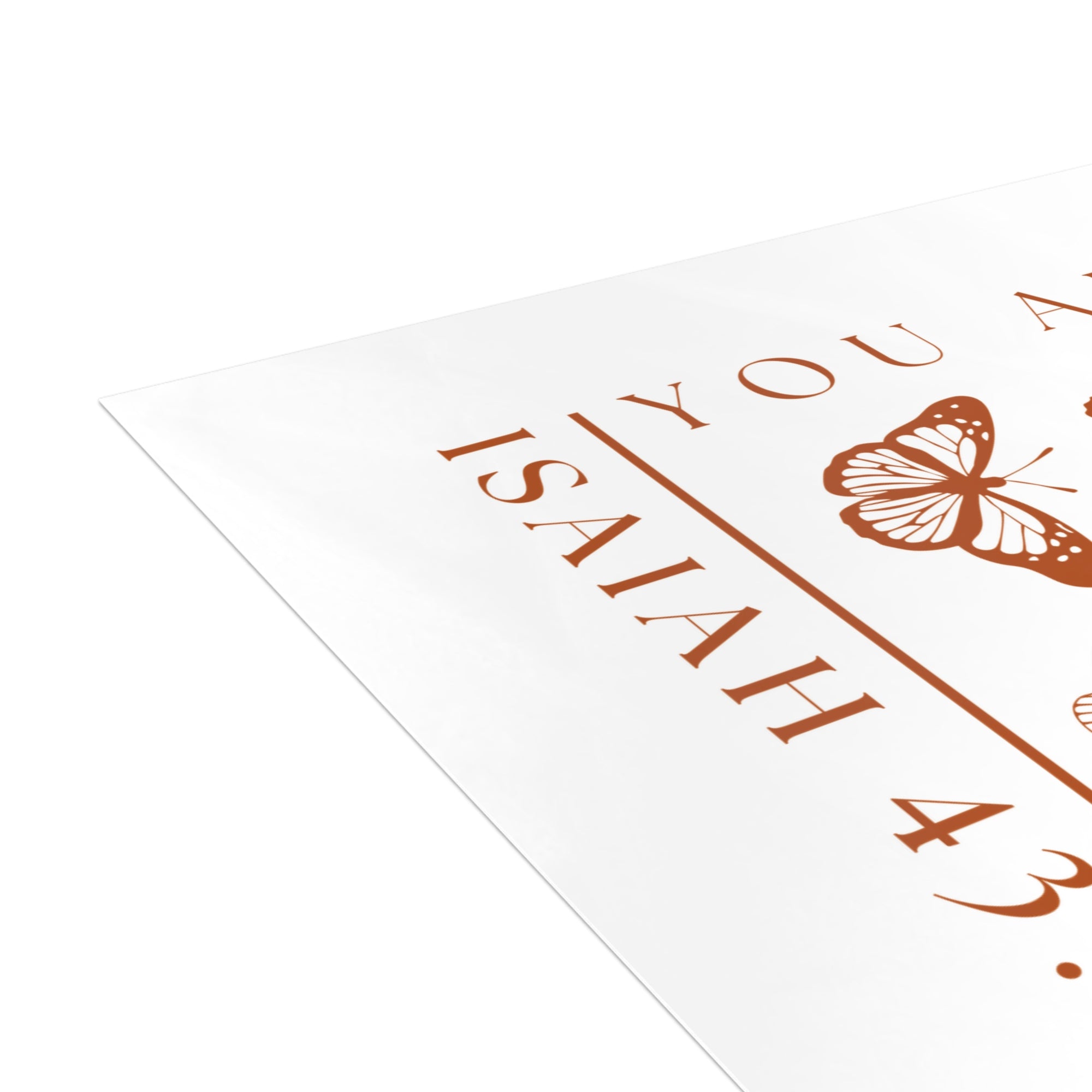 Isaiah 43:4 • Postcard + Envelope