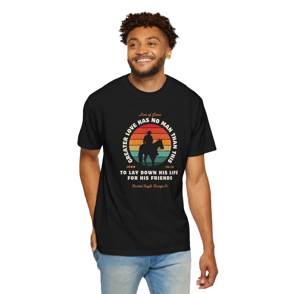 Greater Love • Comfort Colors Tee