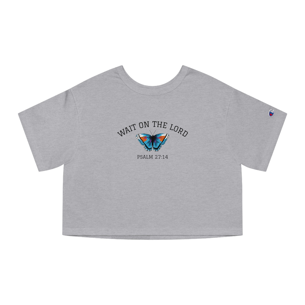 Wait on the Lord • Crop Top