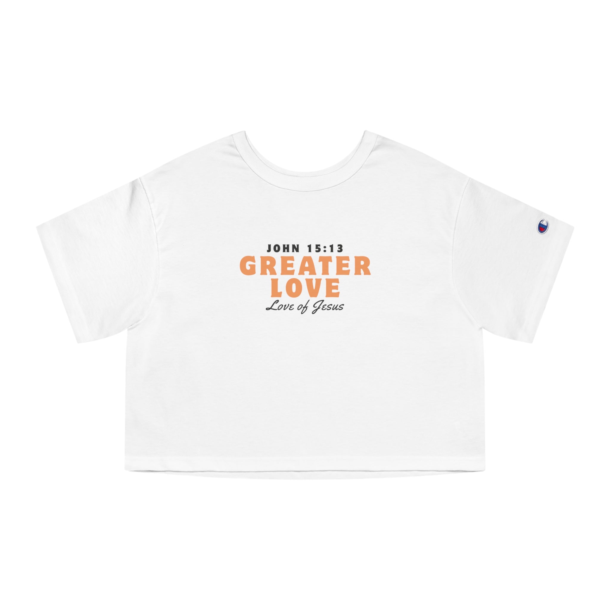 Greater Love • Crop Top