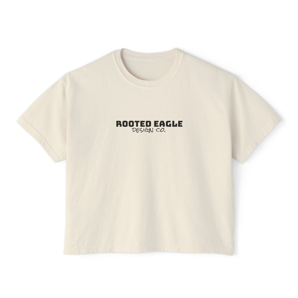 Rooted Eagle Design Co. • Women's Boxy Tee
