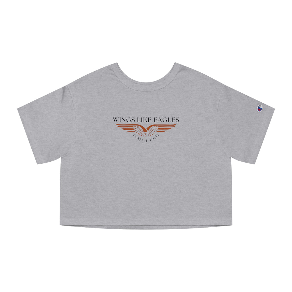 Wings Like Eagles • Crop Top