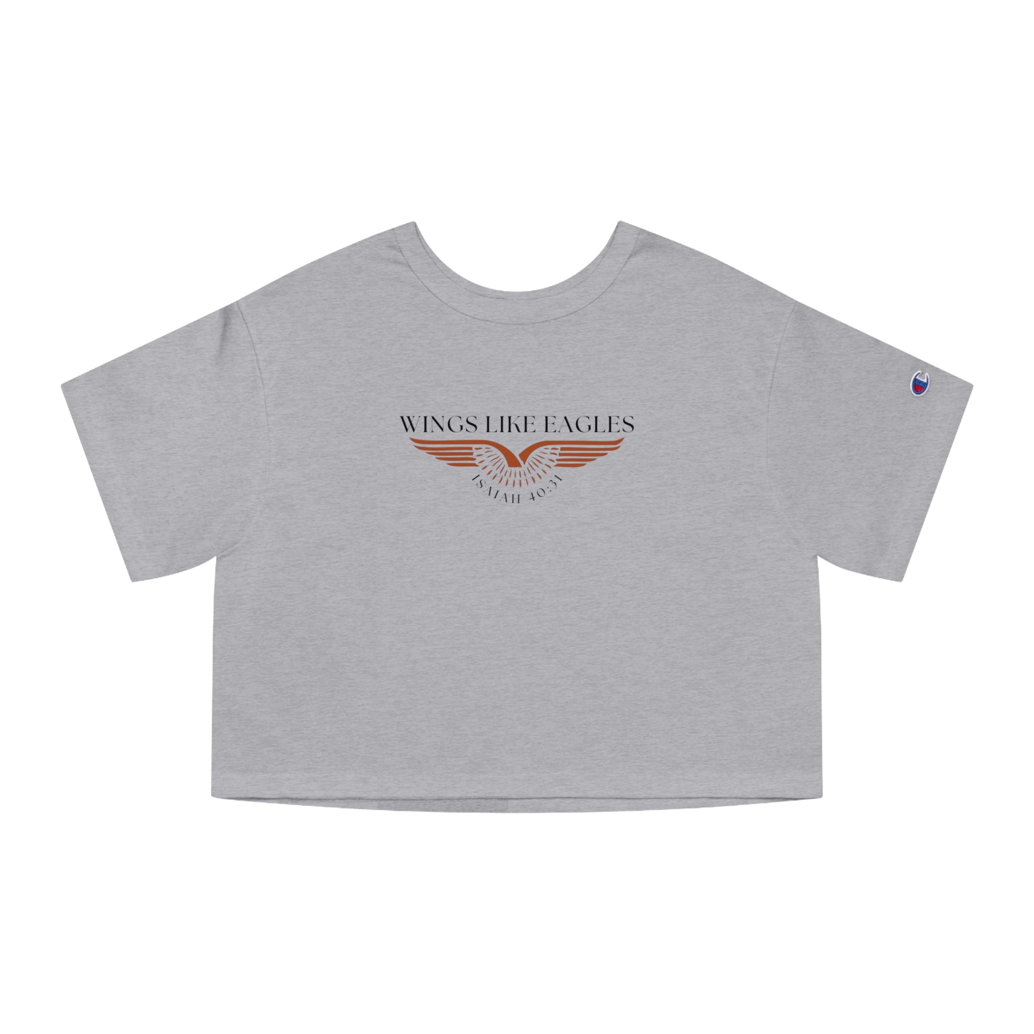 Wings Like Eagles • Crop Top