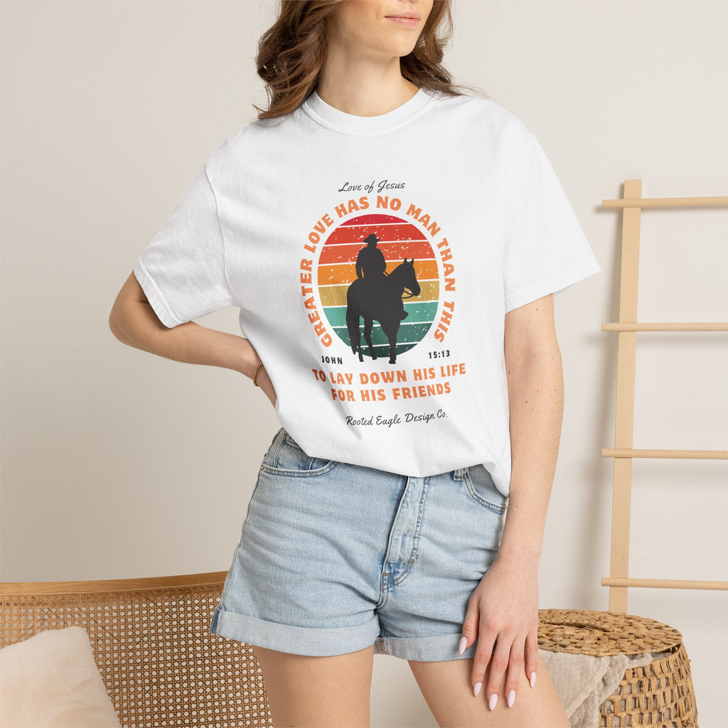 Greater Love • Comfort Colors Tee