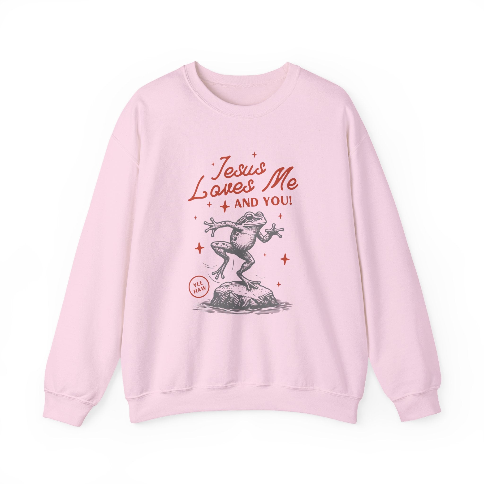 Jesus Loves Me • Crewneck Sweatshirt