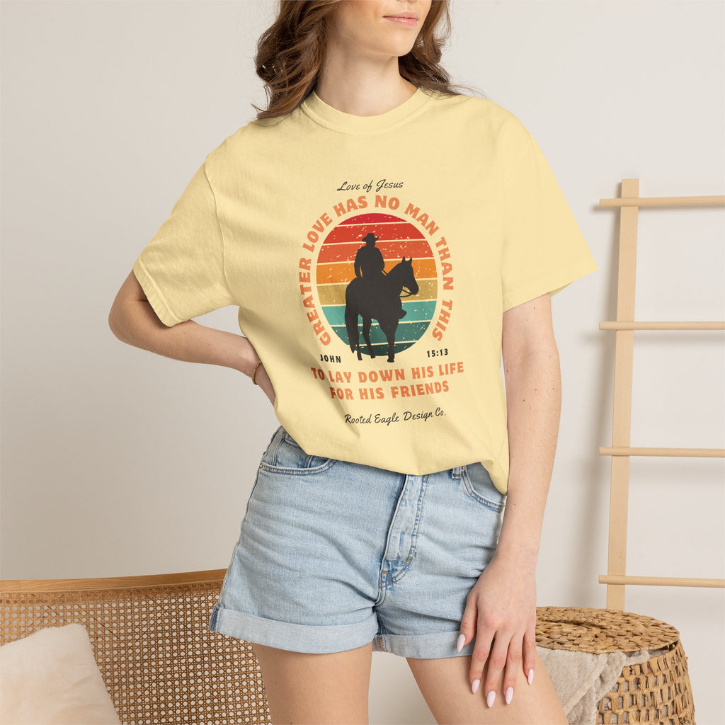 Greater Love • Comfort Colors Tee