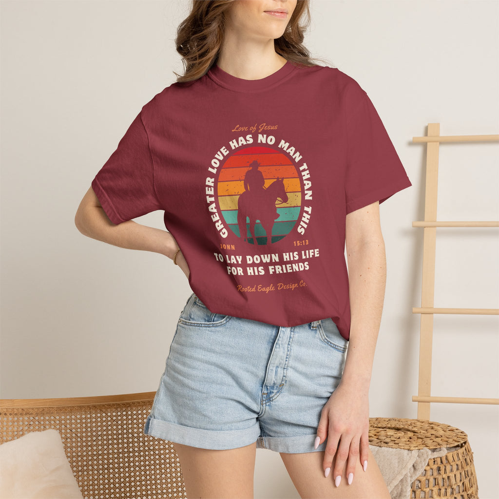 Greater Love • Comfort Colors Tee