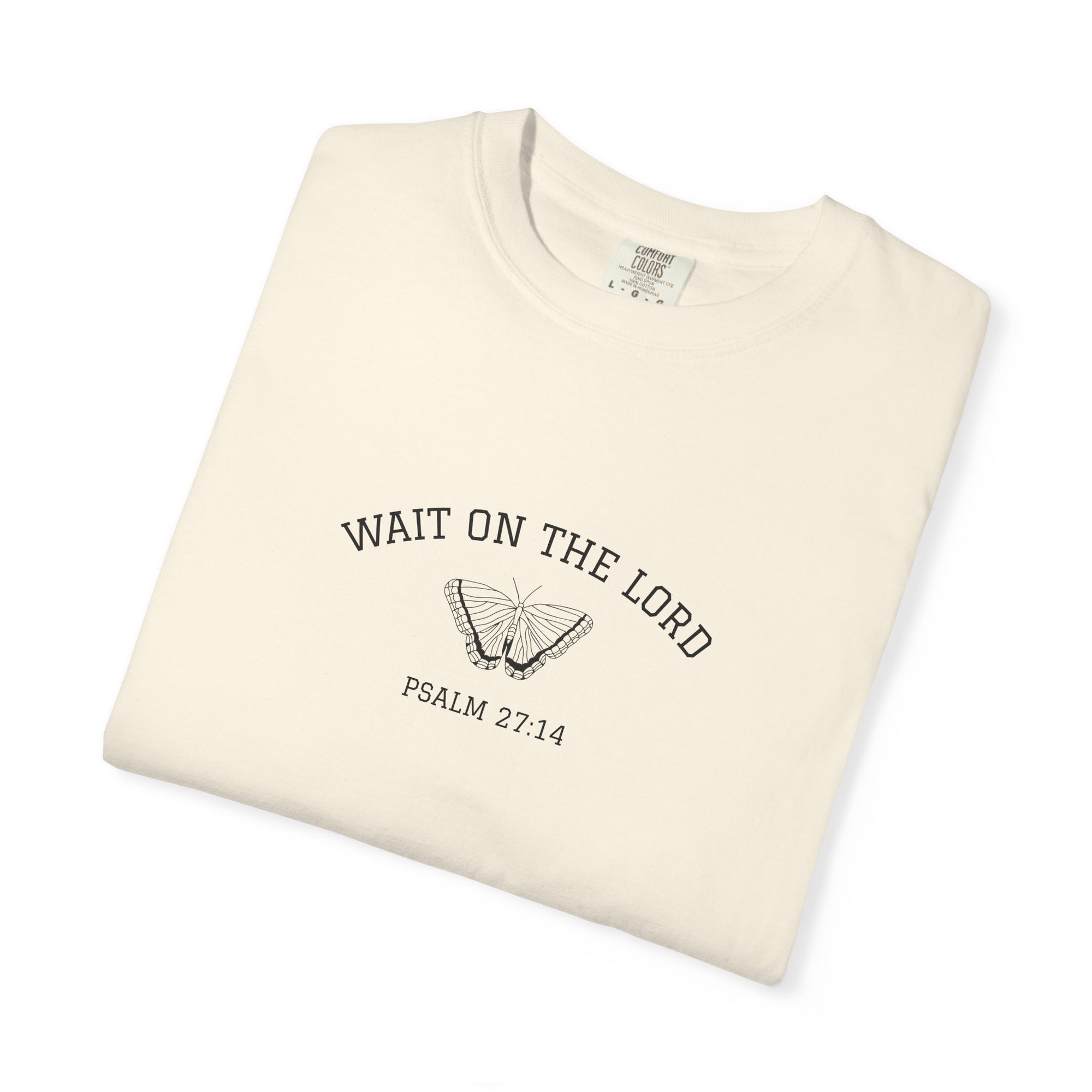 Psalm 27:14 • Comfort Colors Tee