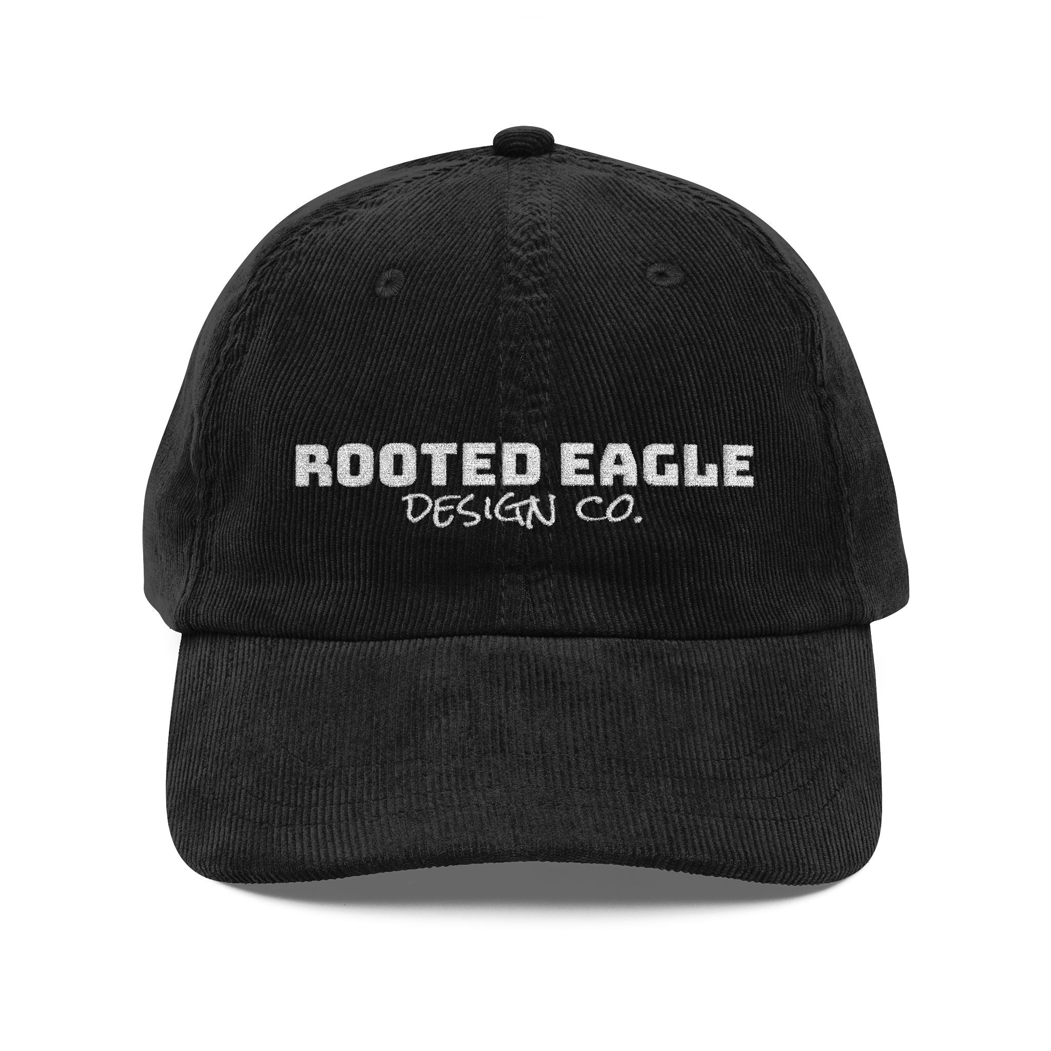 Rooted Eagle • Embroidered Corduroy Hat
