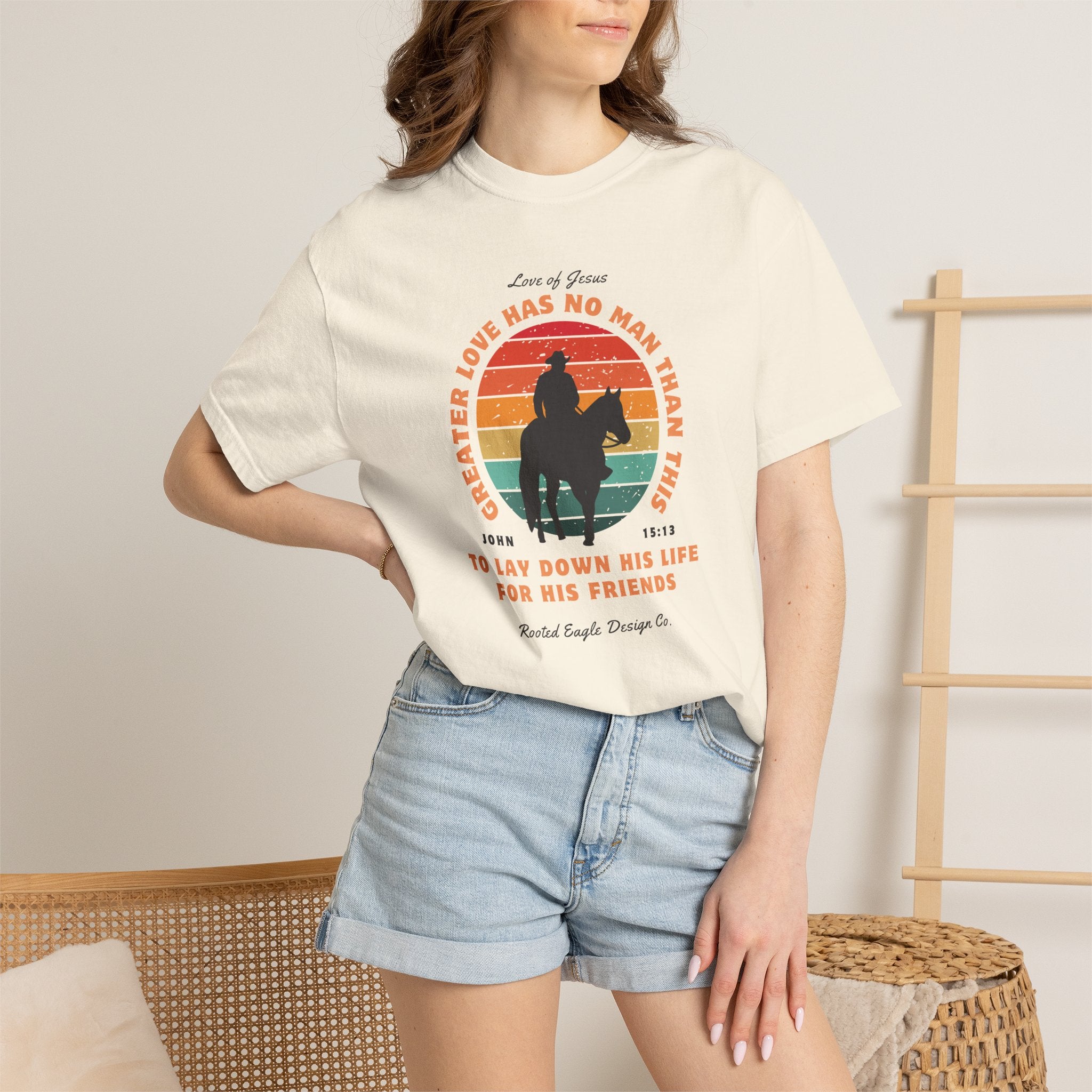 Greater Love • Comfort Colors Tee