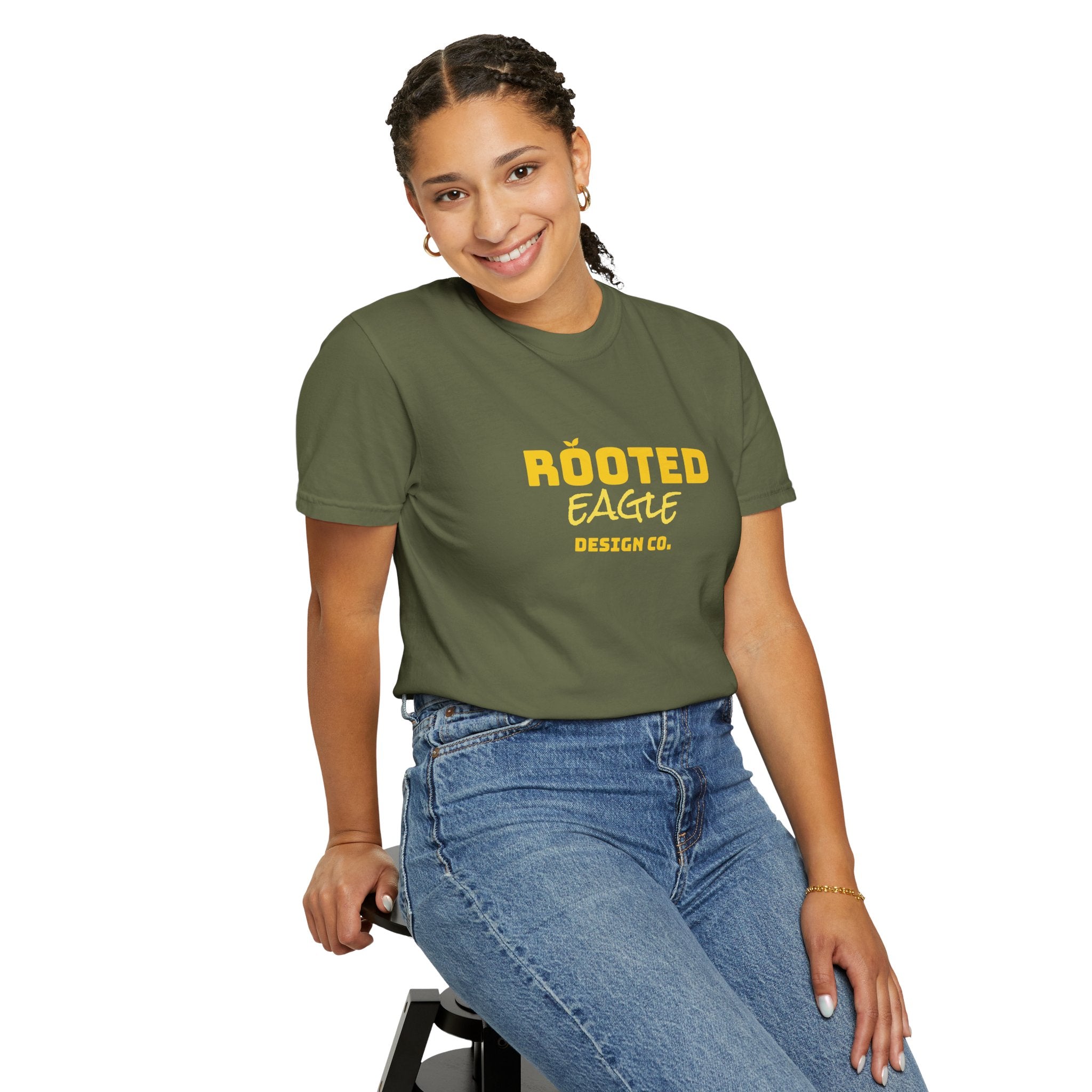 Rooted Eagle • Comfort Colors Tee