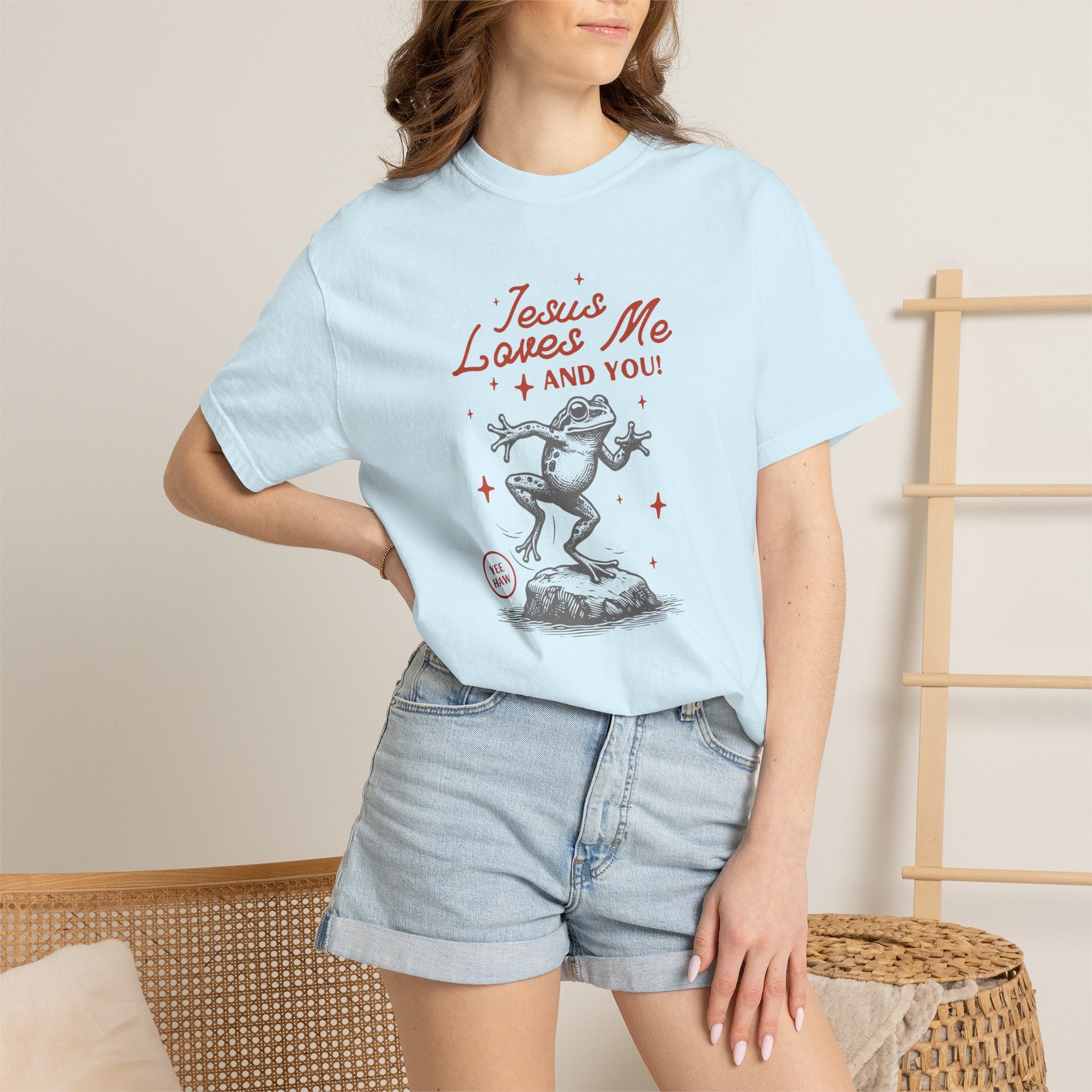 Jesus Loves Me • Comfort Colors Tee