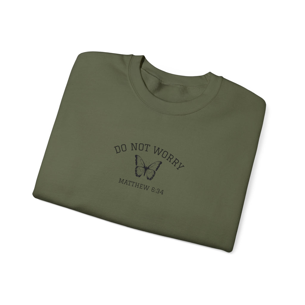 Matthew 6:34 • Crewneck Sweatshirt