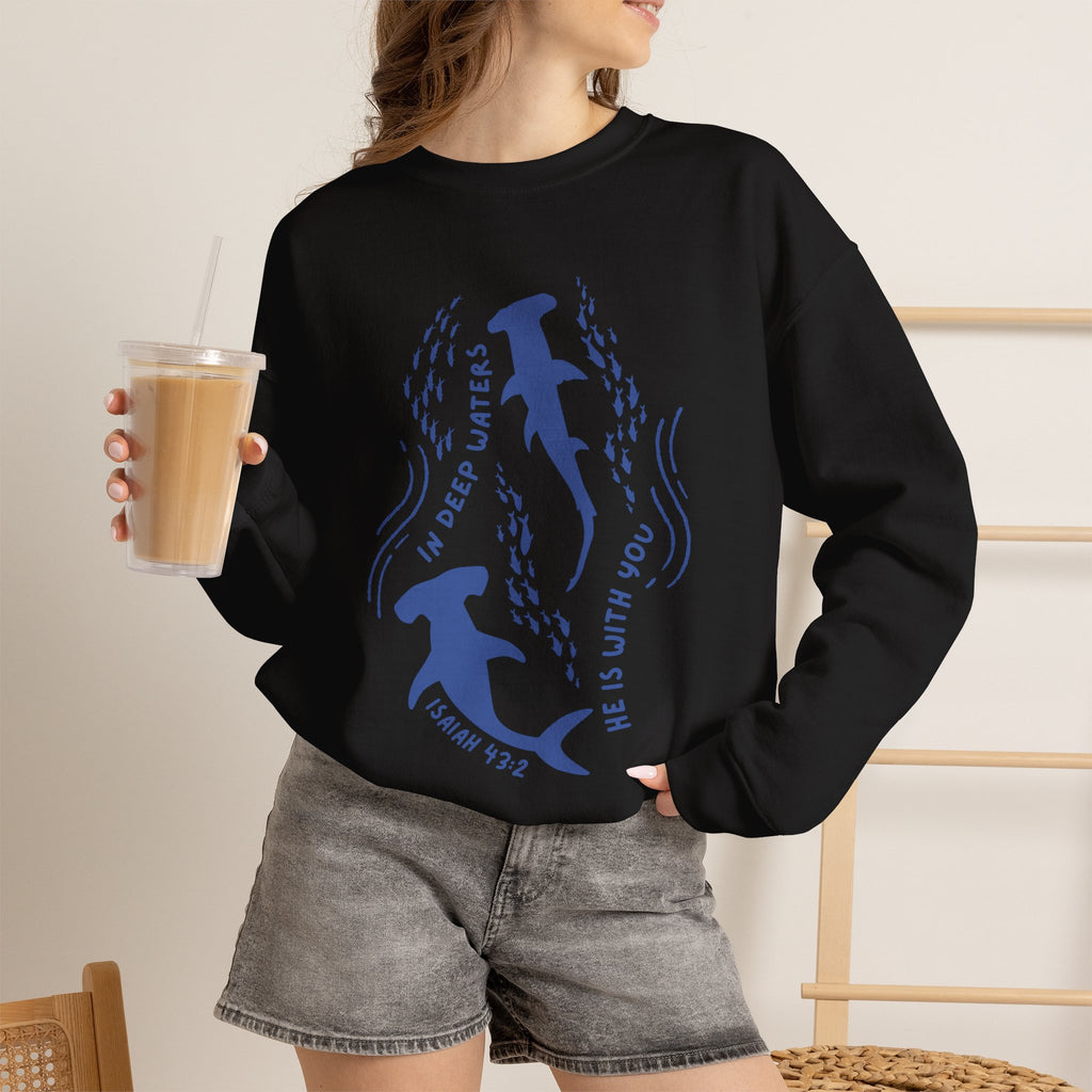 Isaiah 43:2 • Crewneck Sweatshirt