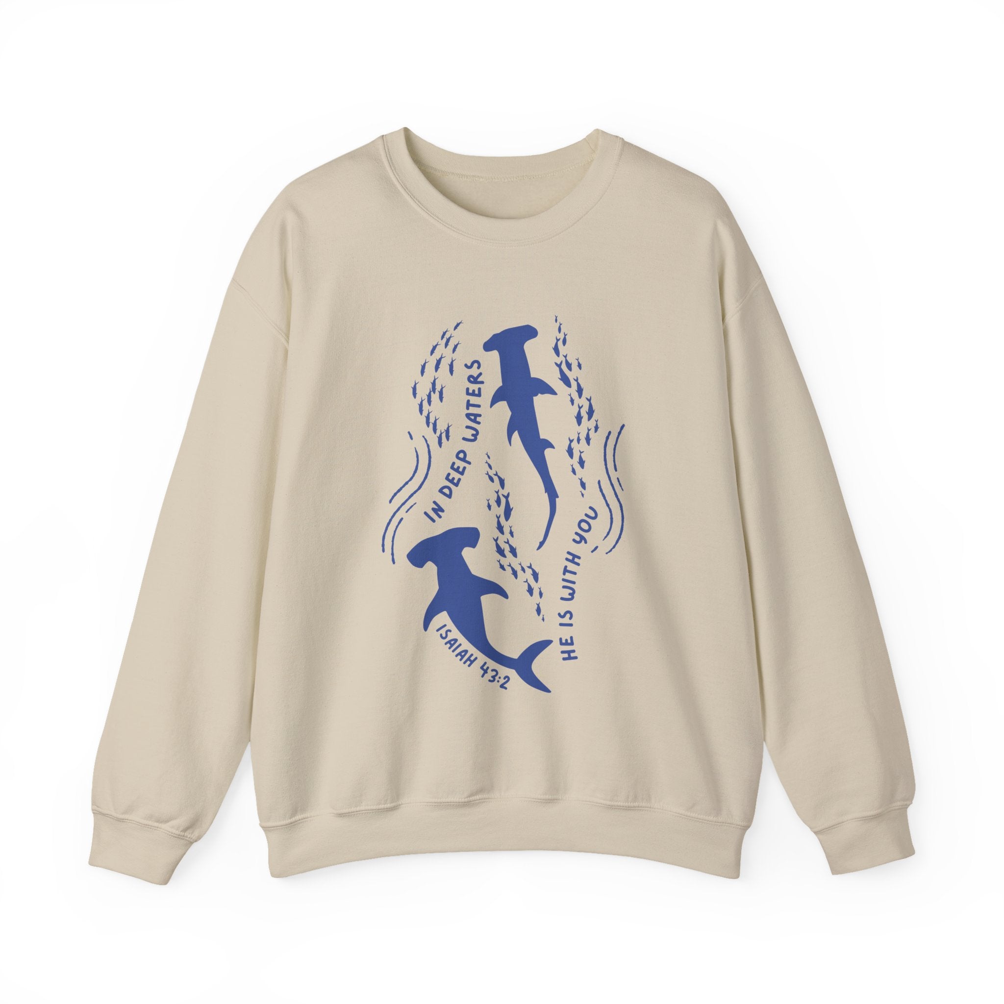 Isaiah 43:2 • Crewneck Sweatshirt