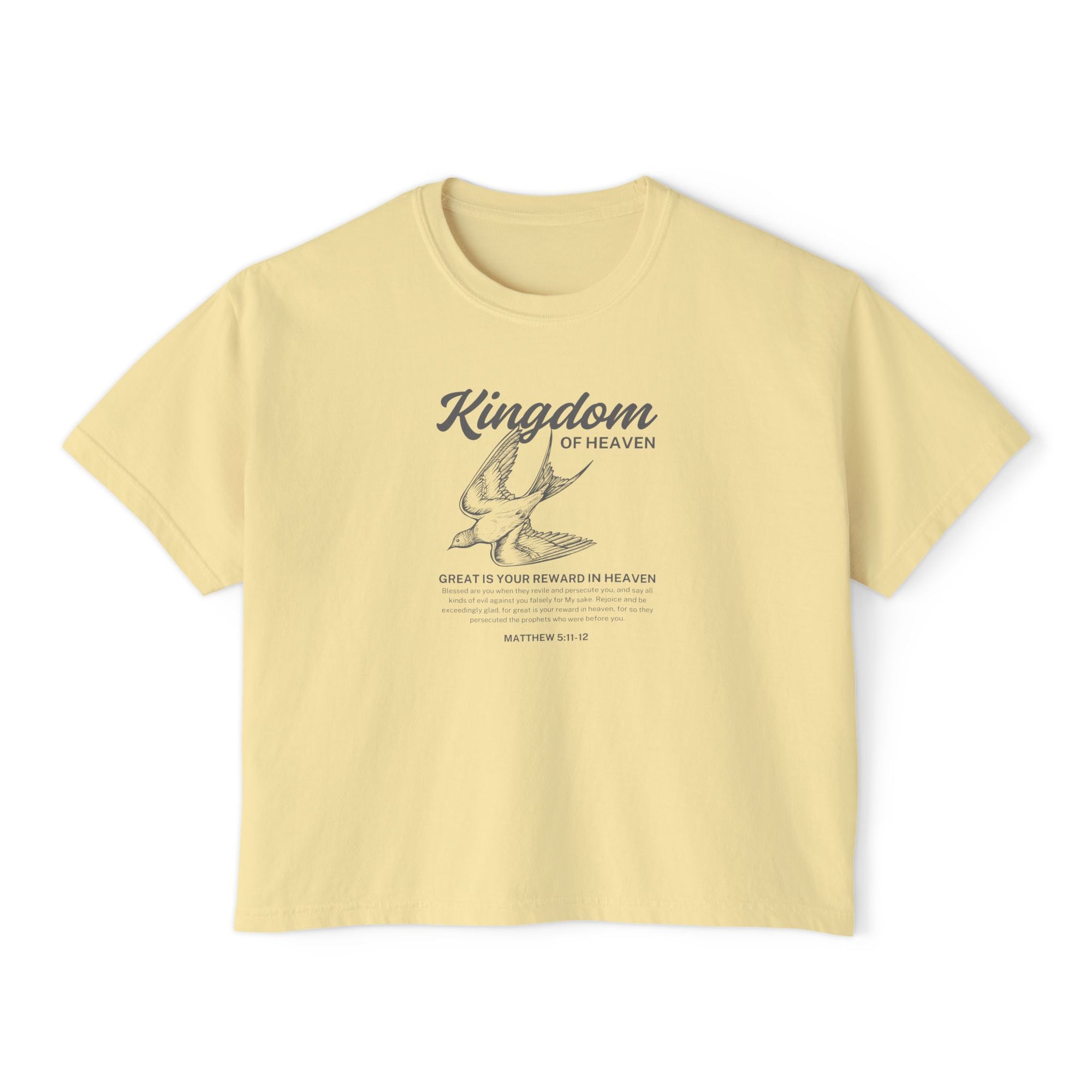 Kingdom of Heaven • Women's Boxy Tee