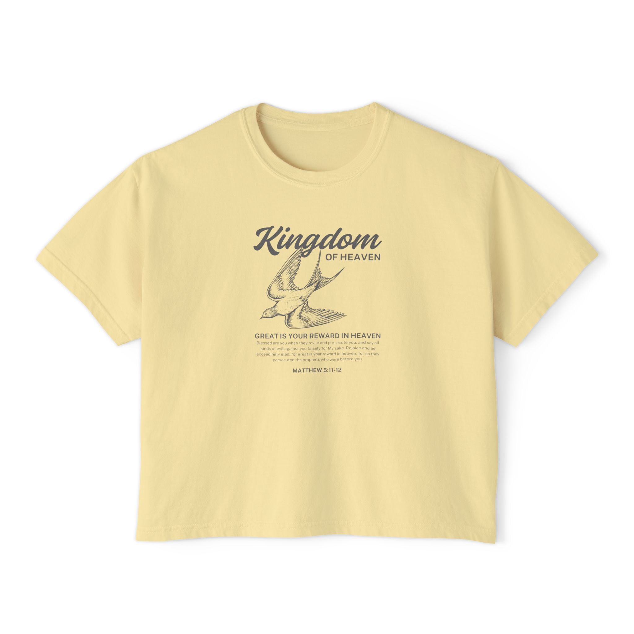 Kingdom of Heaven • Women's Boxy Tee