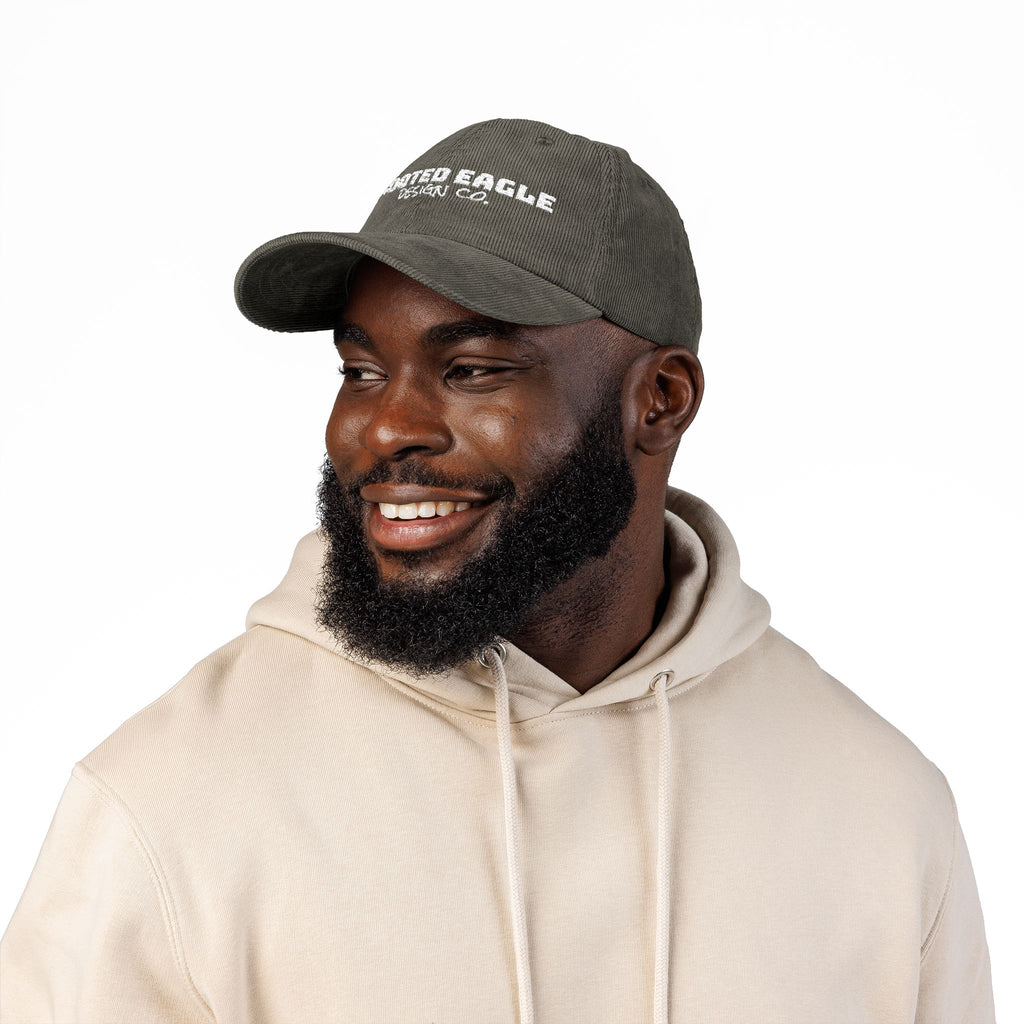 Rooted Eagle • Embroidered Corduroy Hat