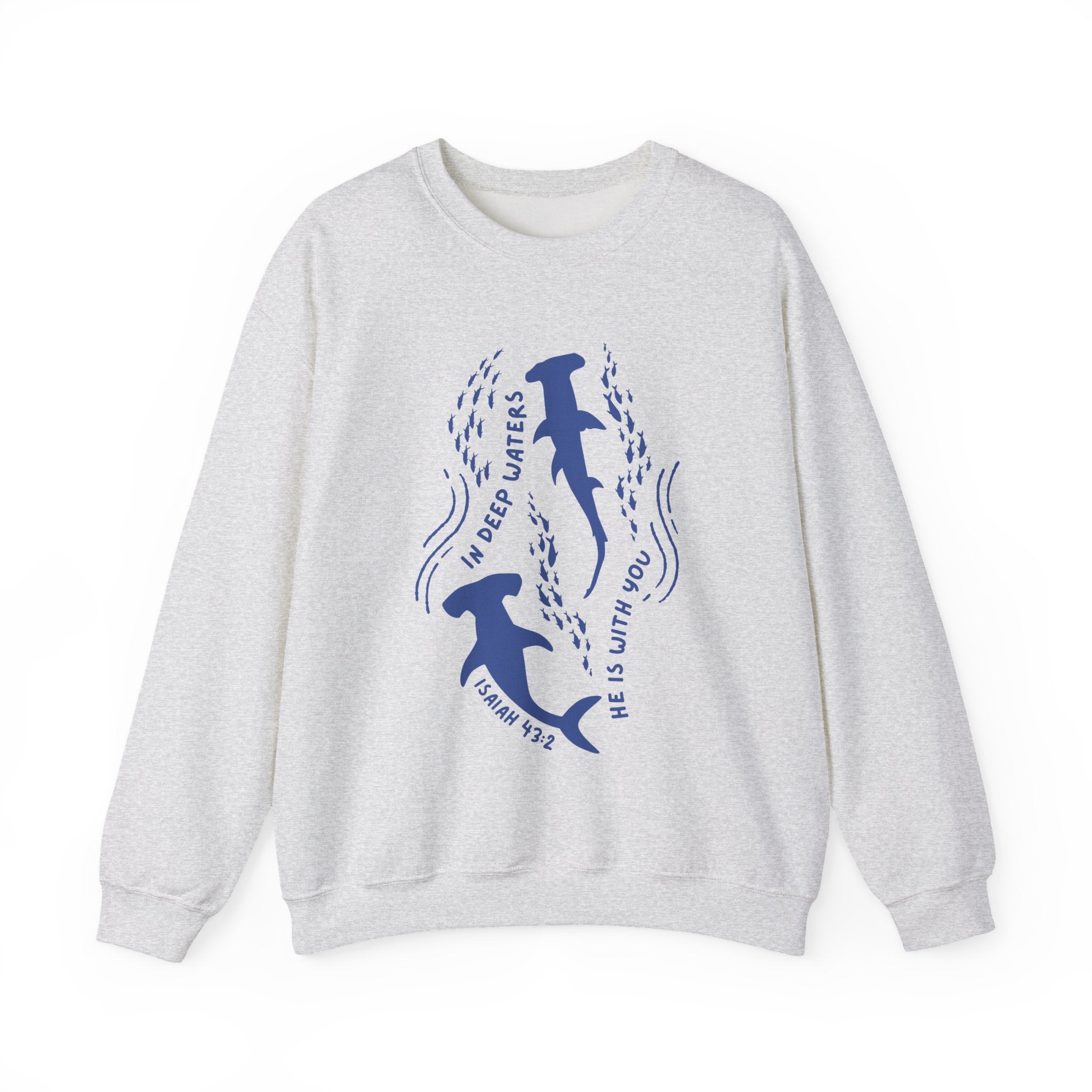 Isaiah 43:2 • Crewneck Sweatshirt