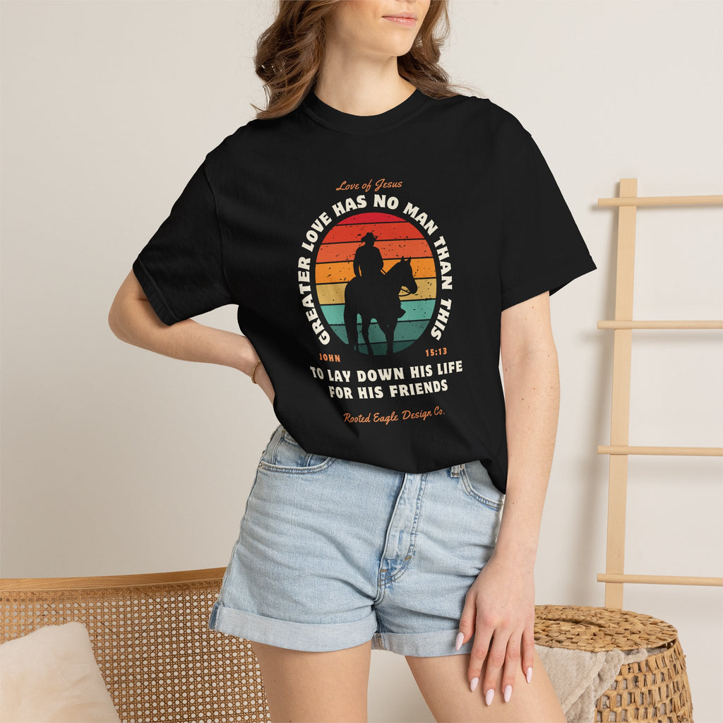 Greater Love • Comfort Colors Tee