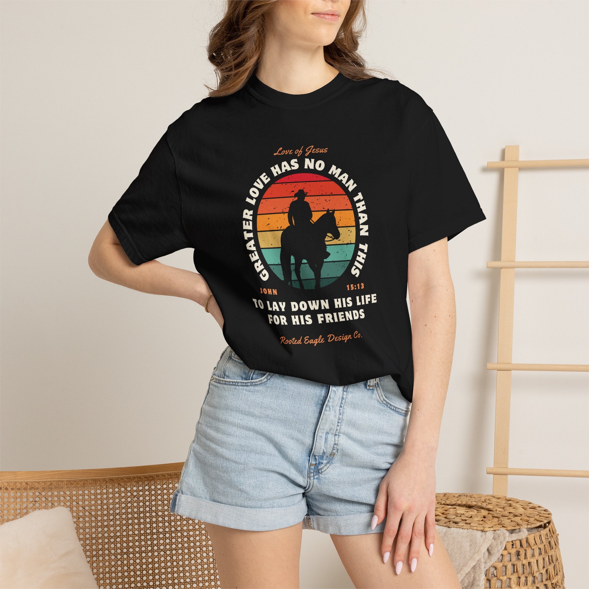 Greater Love • Comfort Colors Tee
