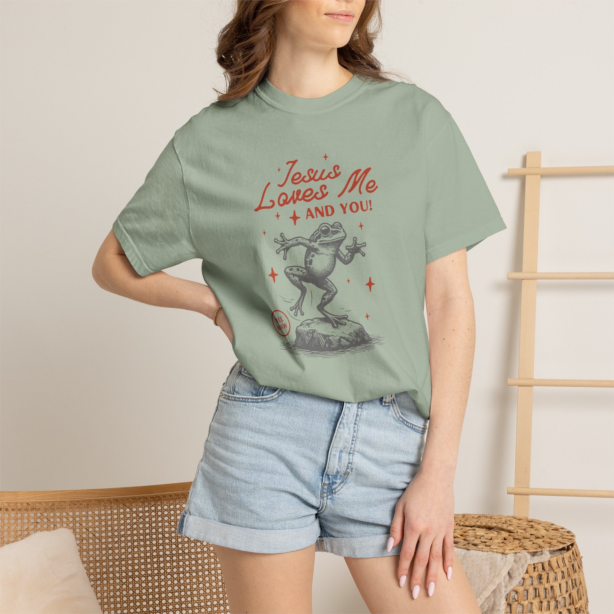 Jesus Loves Me • Comfort Colors Tee