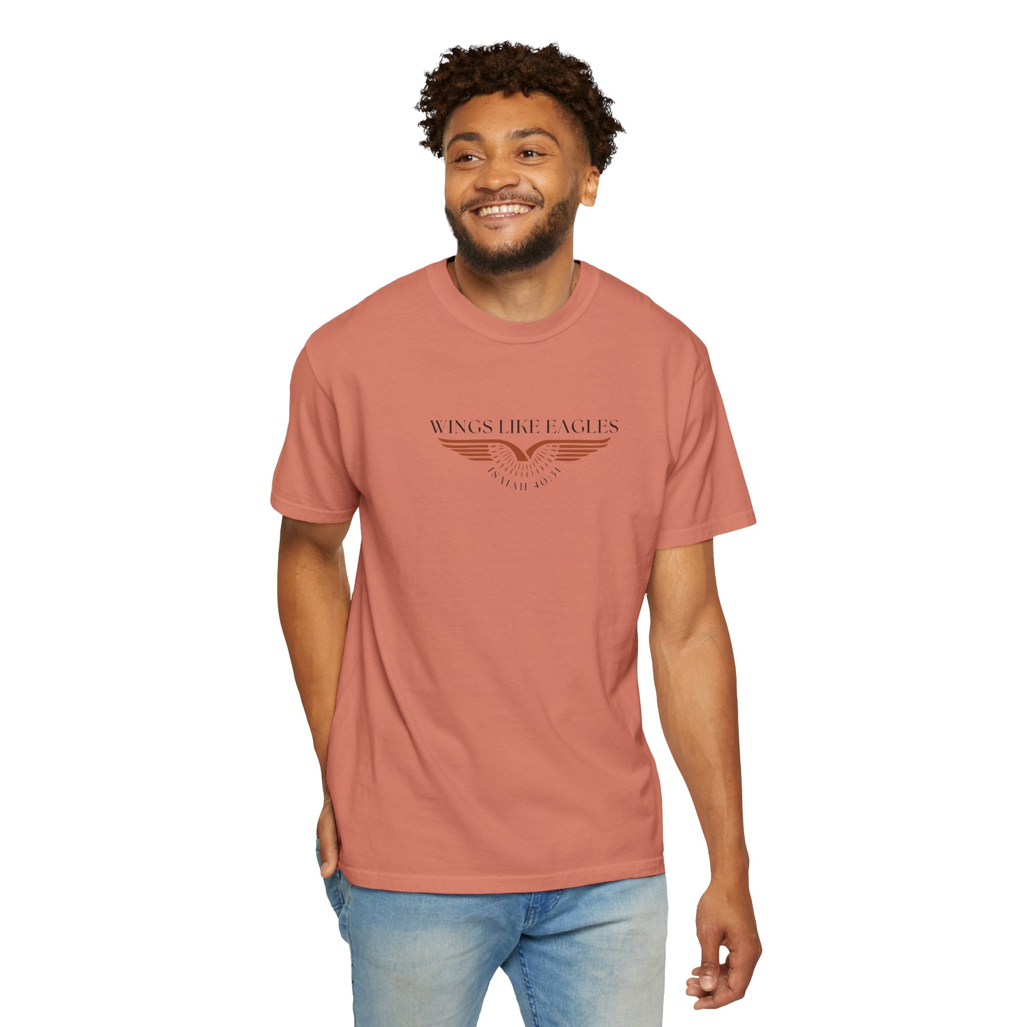 Wings Like Eagles • Comfort Colors Tee