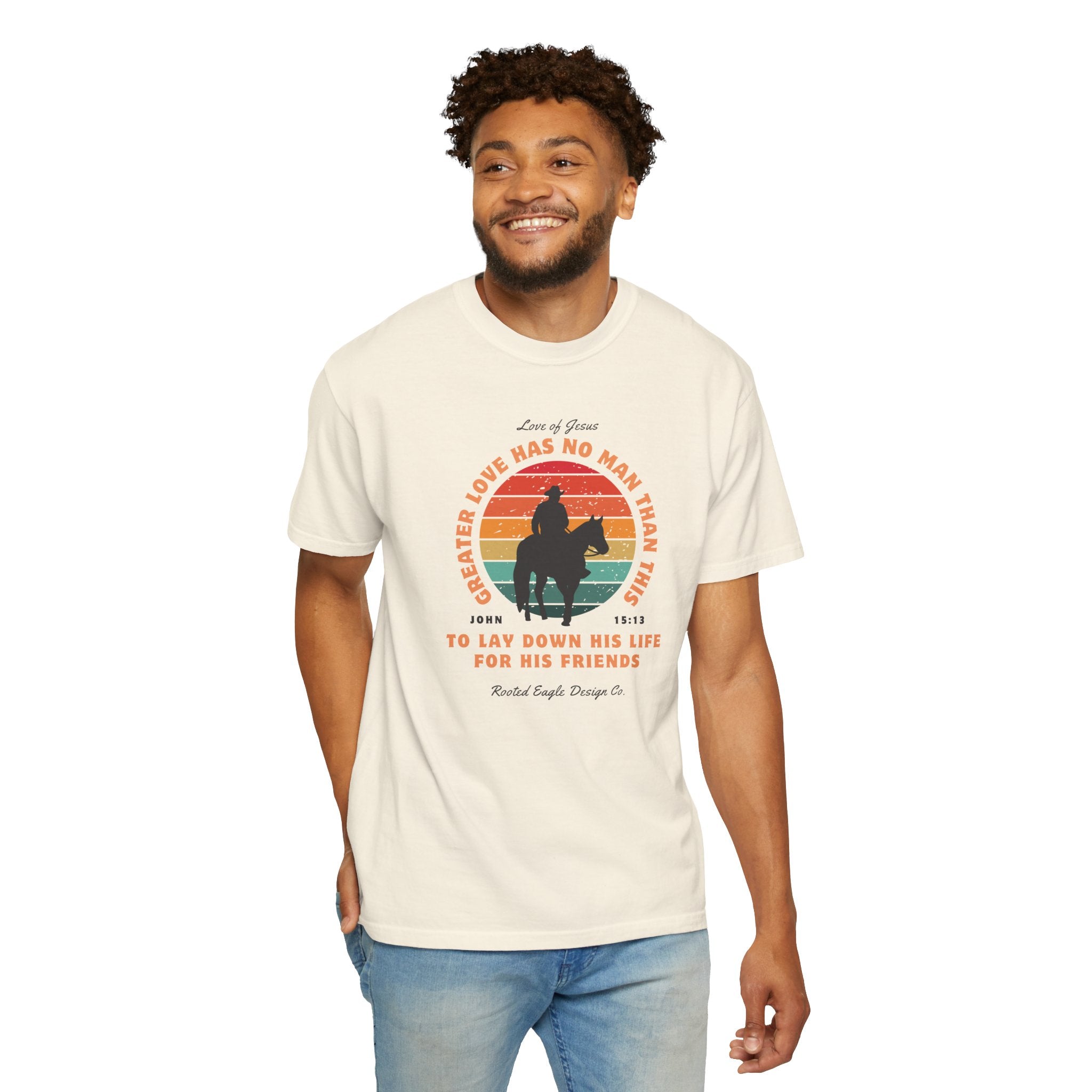 Greater Love • Comfort Colors Tee