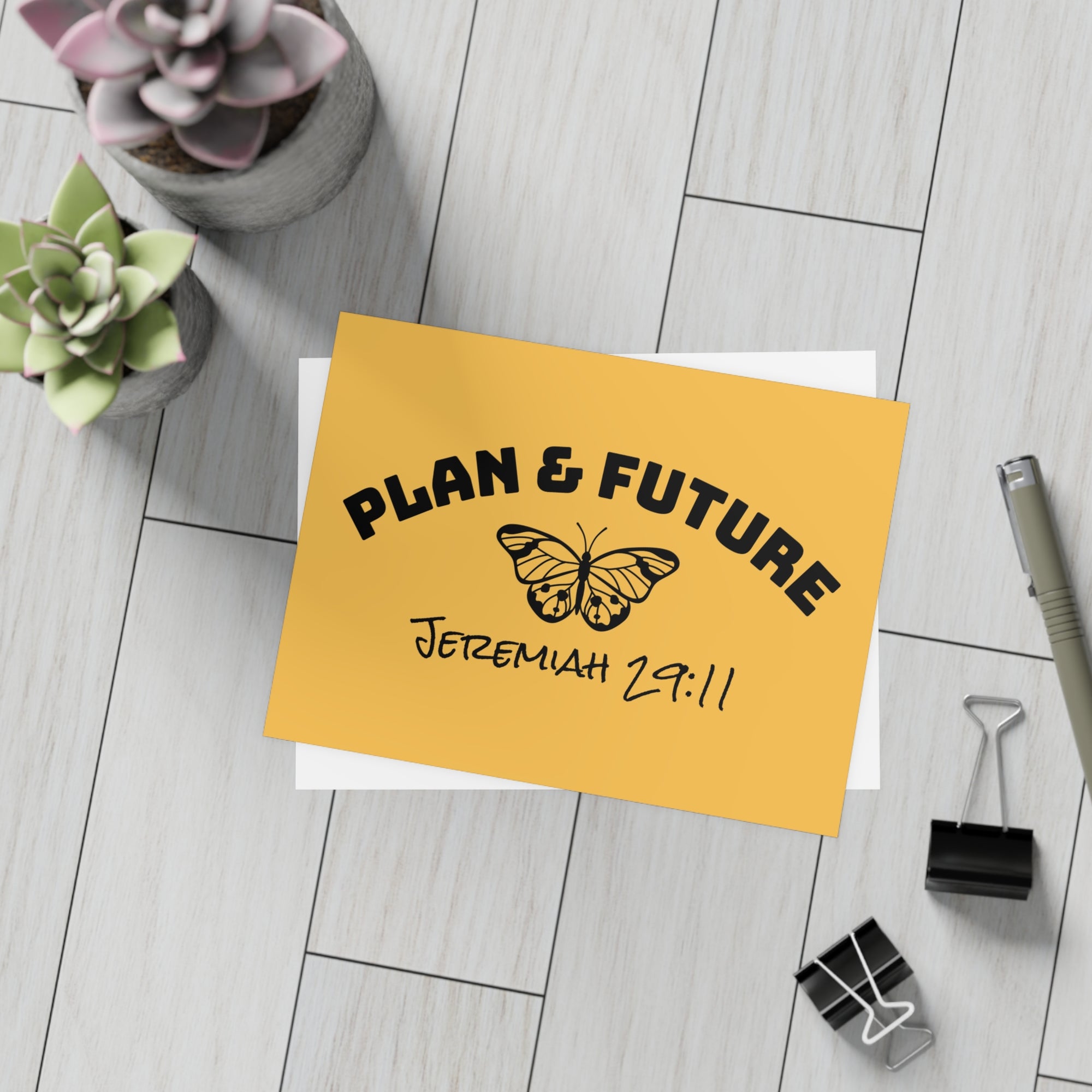 Jeremiah 29:11 • Postcard + Envelope