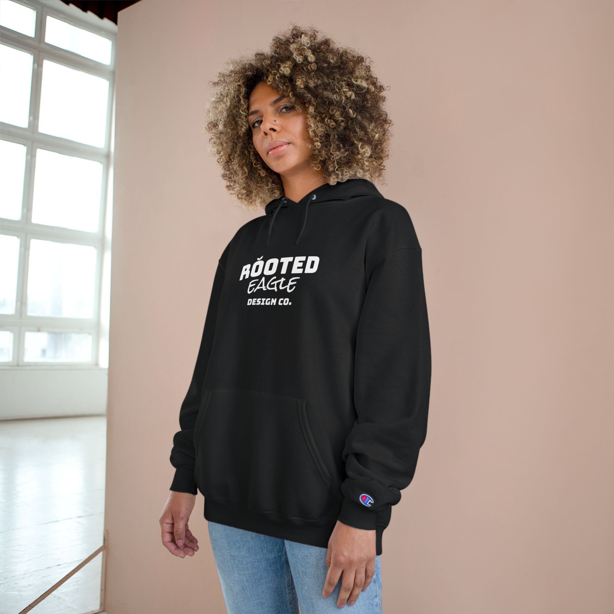 Rooted Eagle • Champion Hoodie