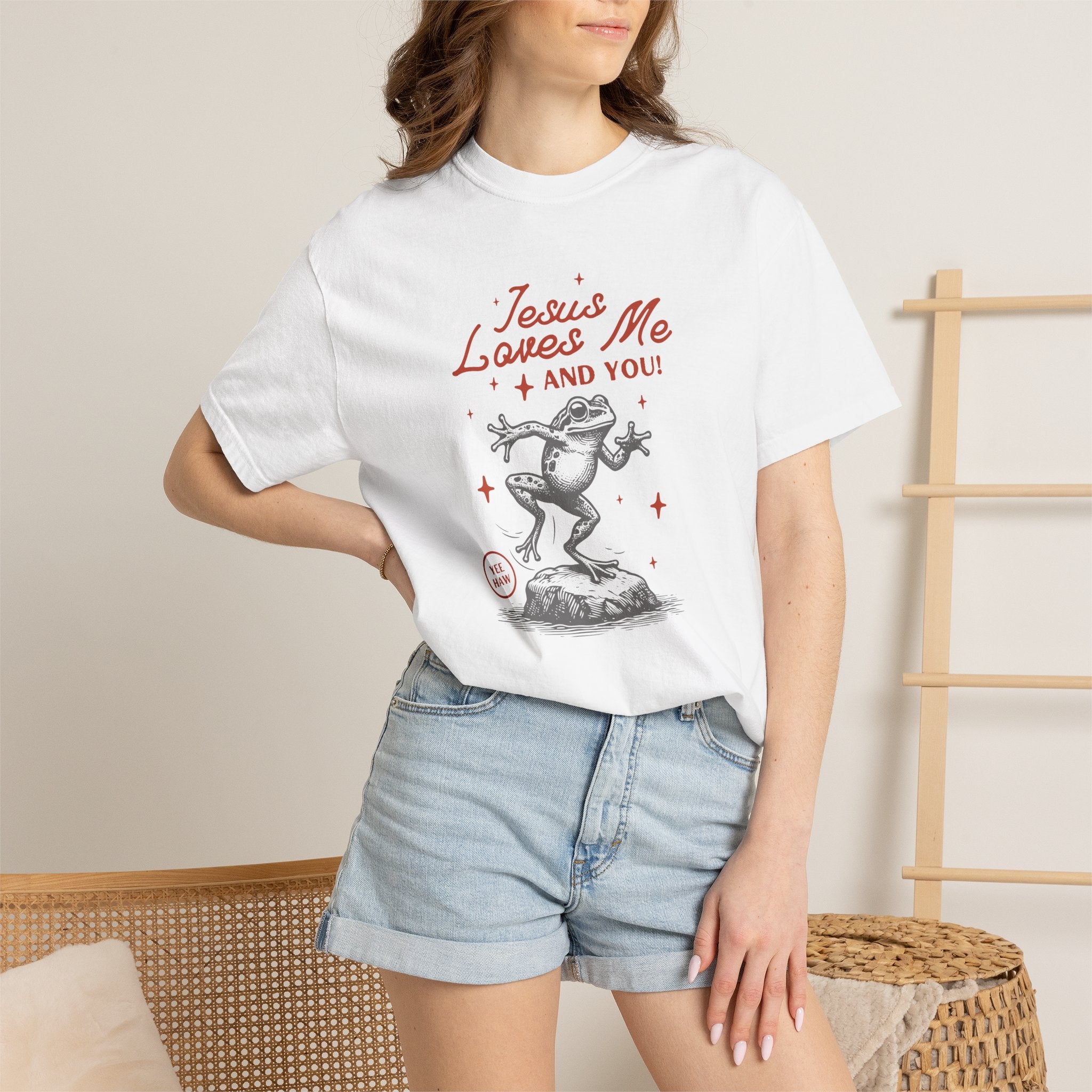 Jesus Loves Me • Comfort Colors Tee