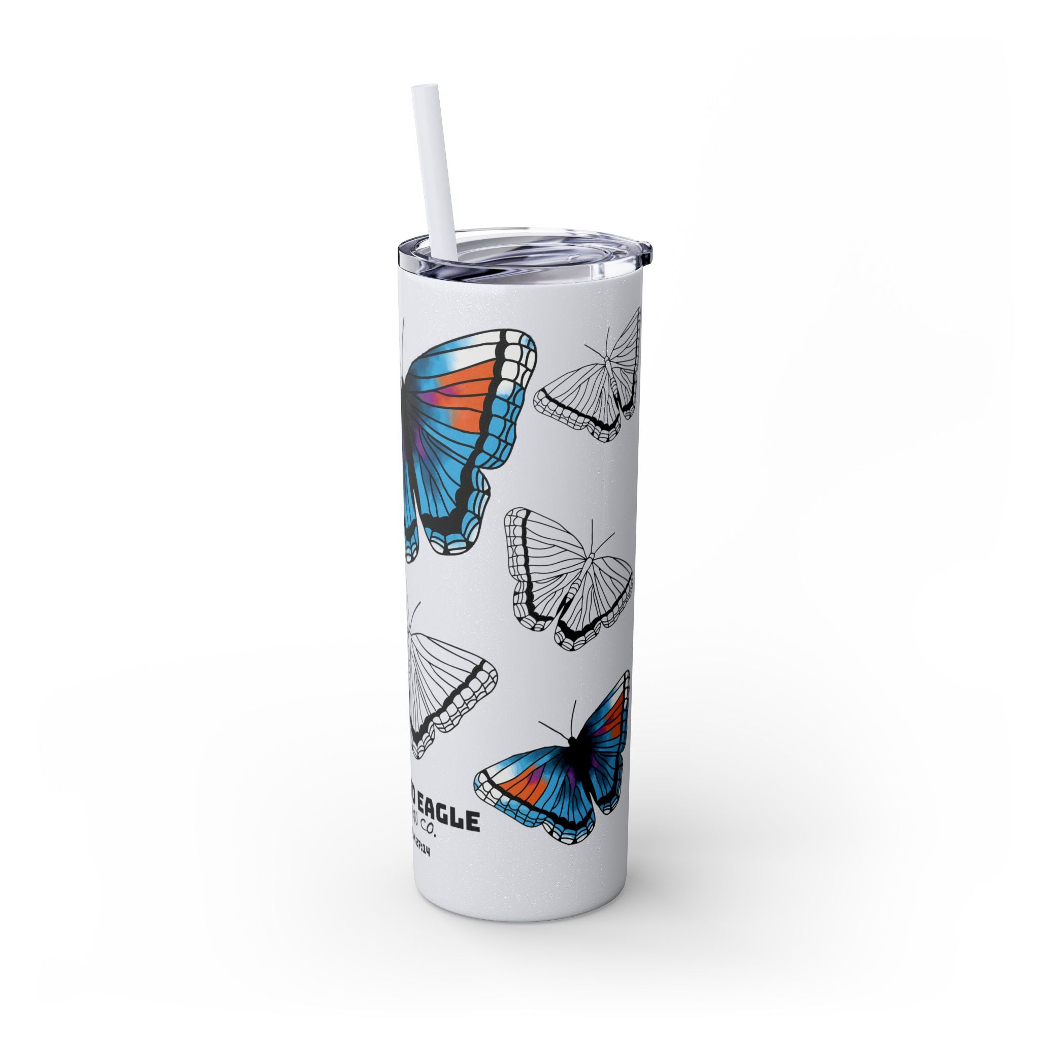 Psalm 27:14 • Skinny Tumbler, 20oz