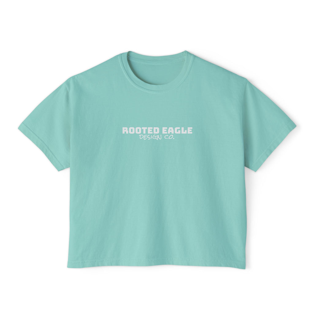 Rooted Eagle Design Co. • Women's Boxy Tee
