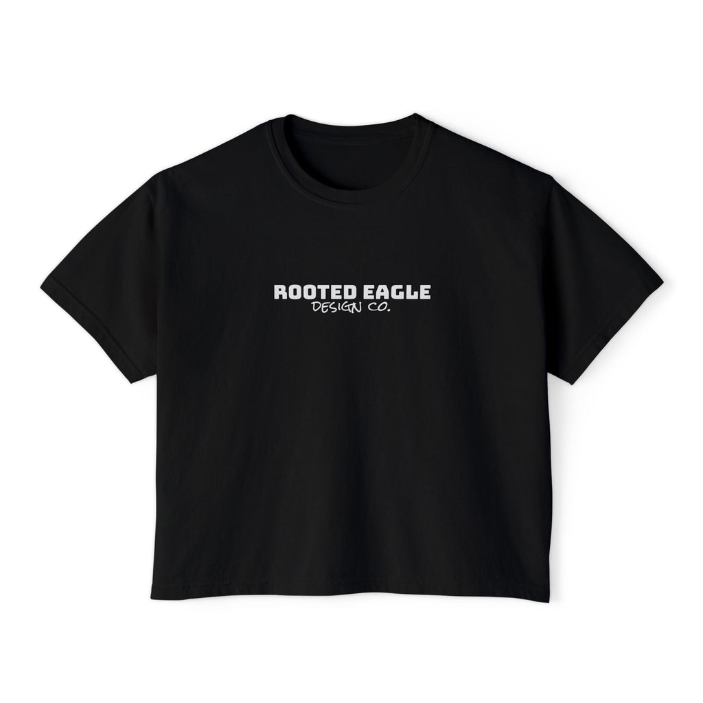 Rooted Eagle Design Co. • Women's Boxy Tee