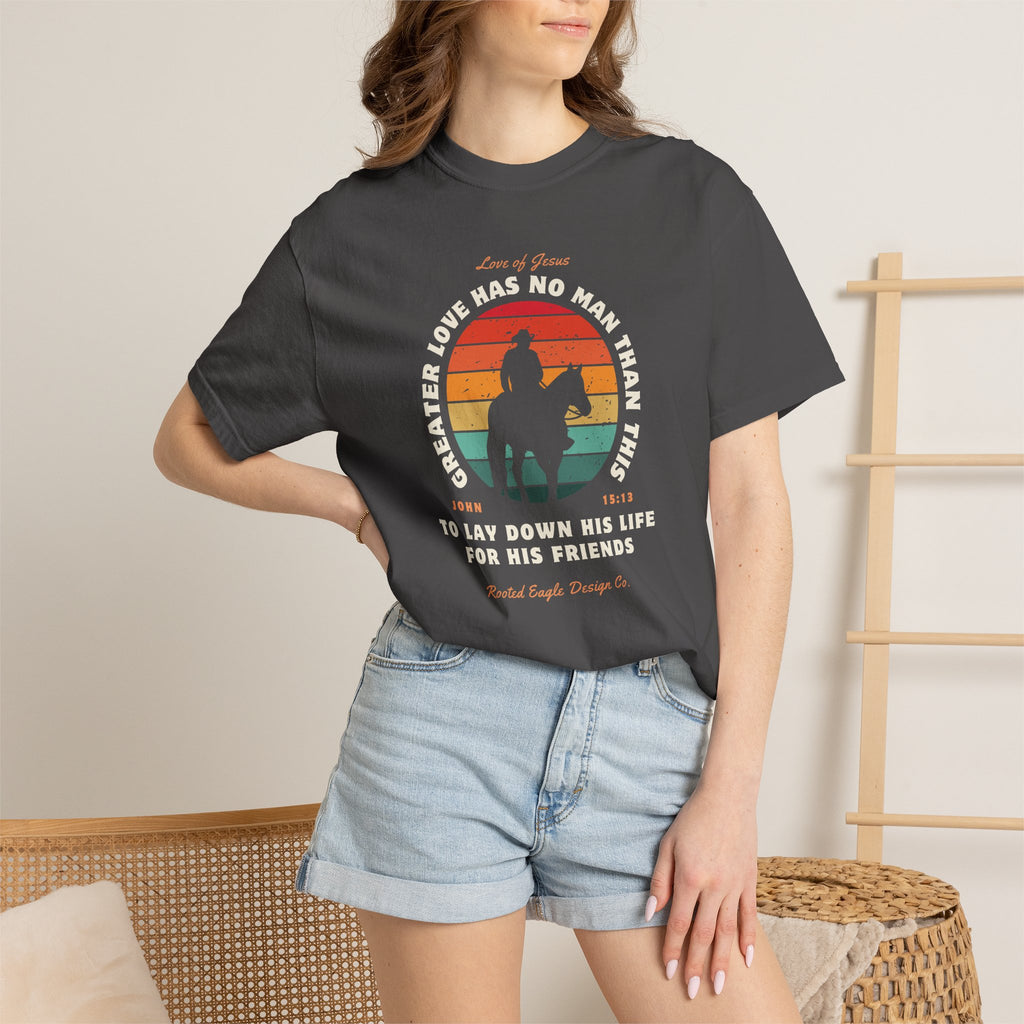 Greater Love • Comfort Colors Tee