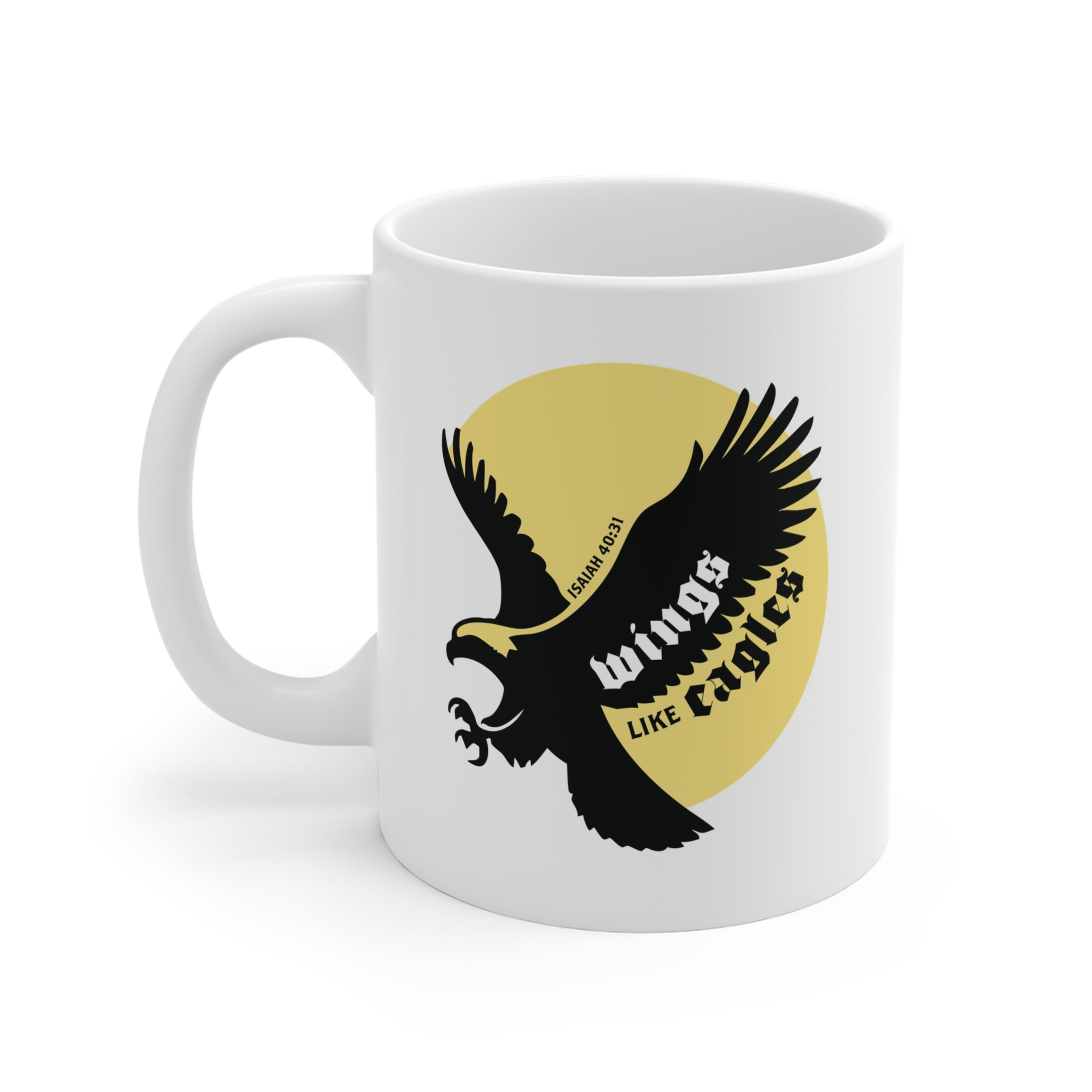 Wings Like Eagles • Ceramic Mug