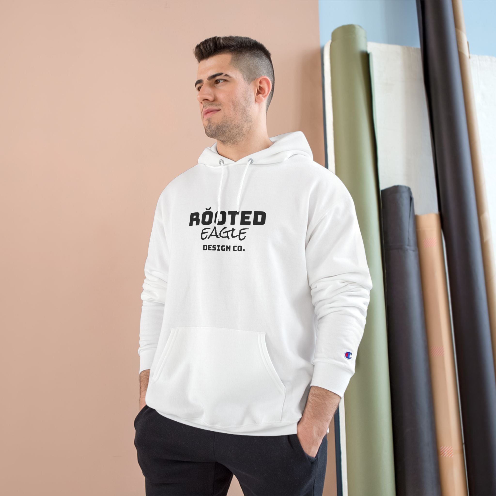 Rooted Eagle • Champion Hoodie