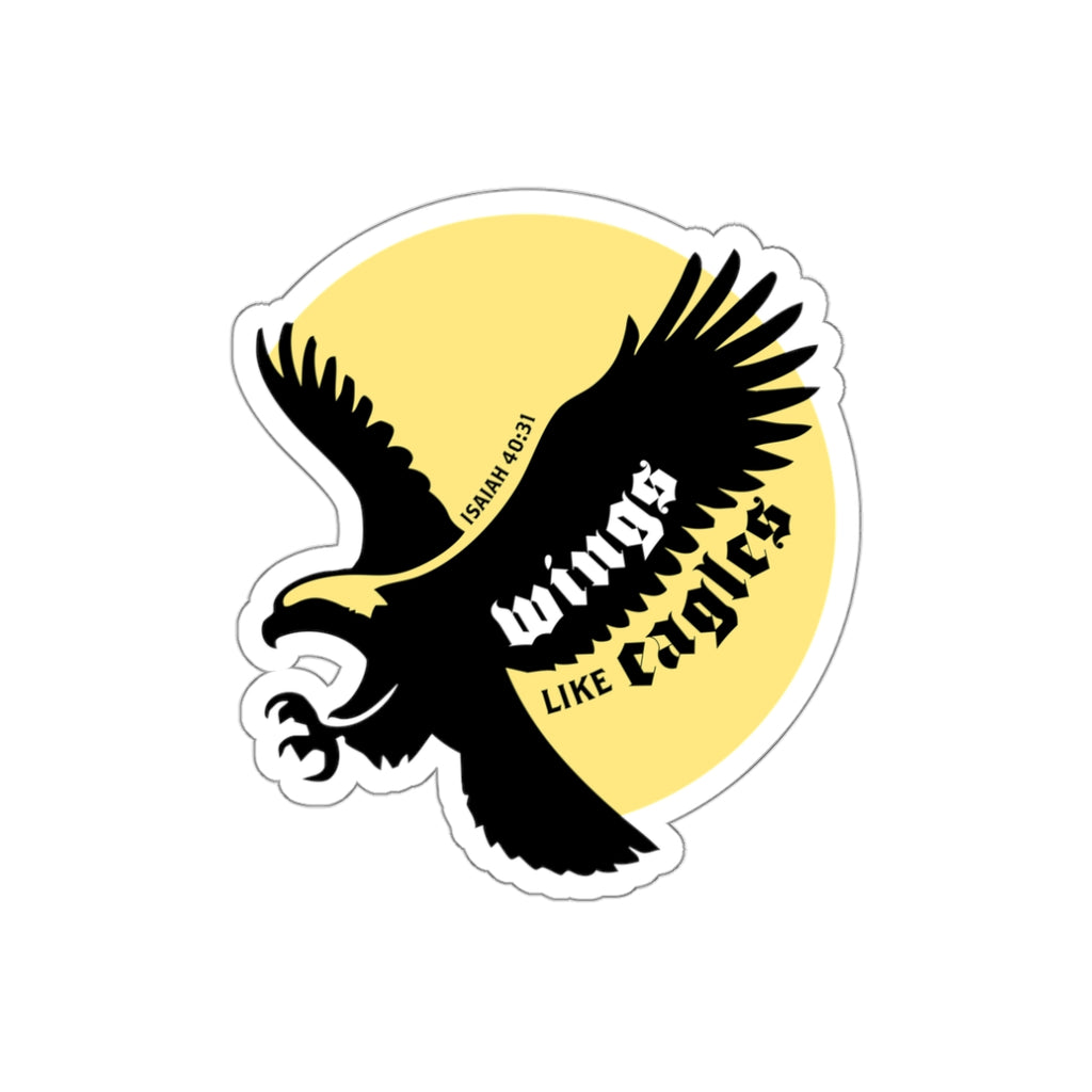 Wings Like Eagles • Vinyl Sticker