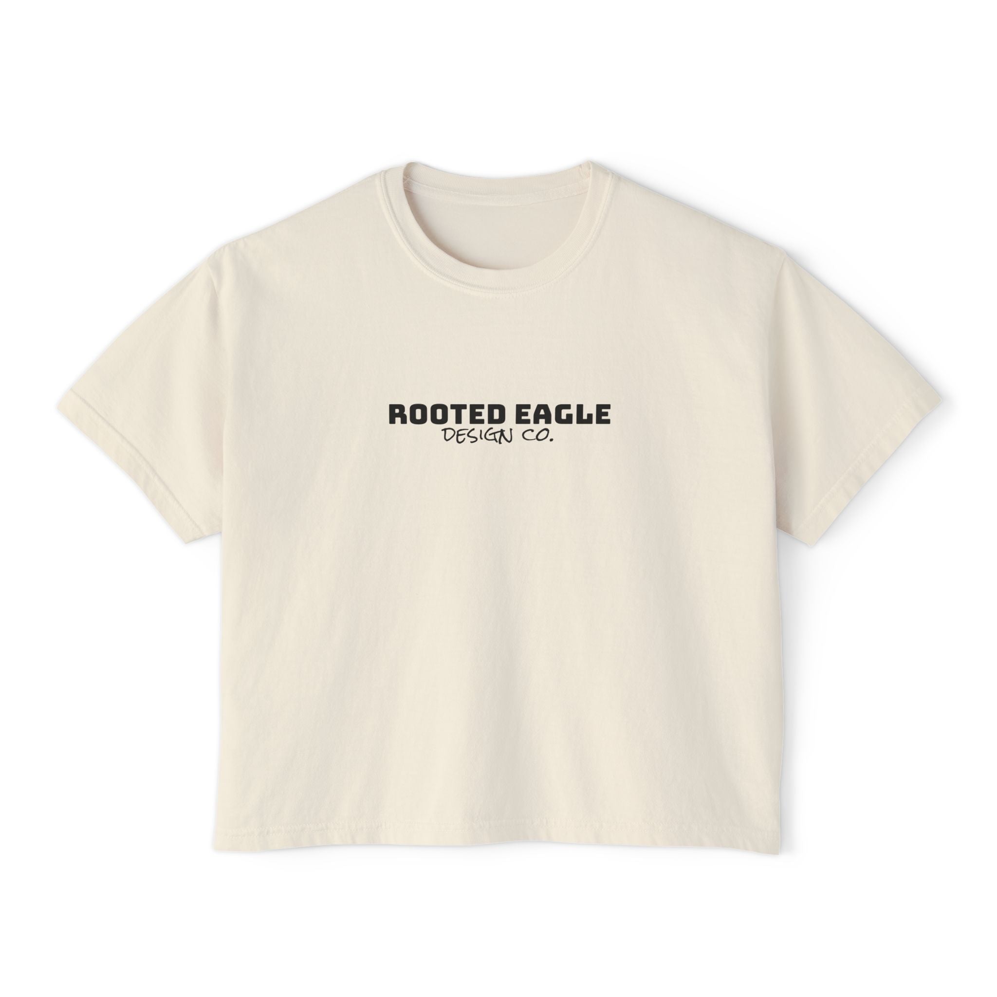 Rooted Eagle Design Co. • Women's Boxy Tee