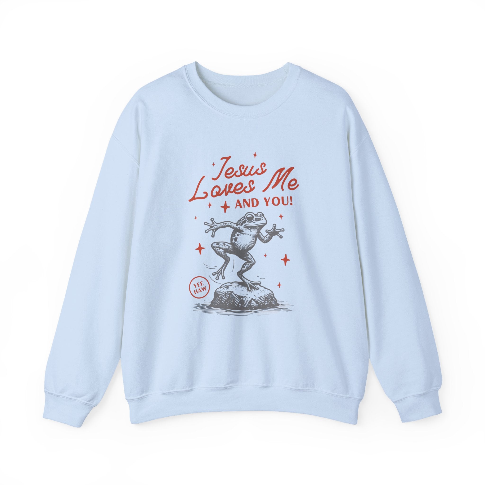Jesus Loves Me • Crewneck Sweatshirt