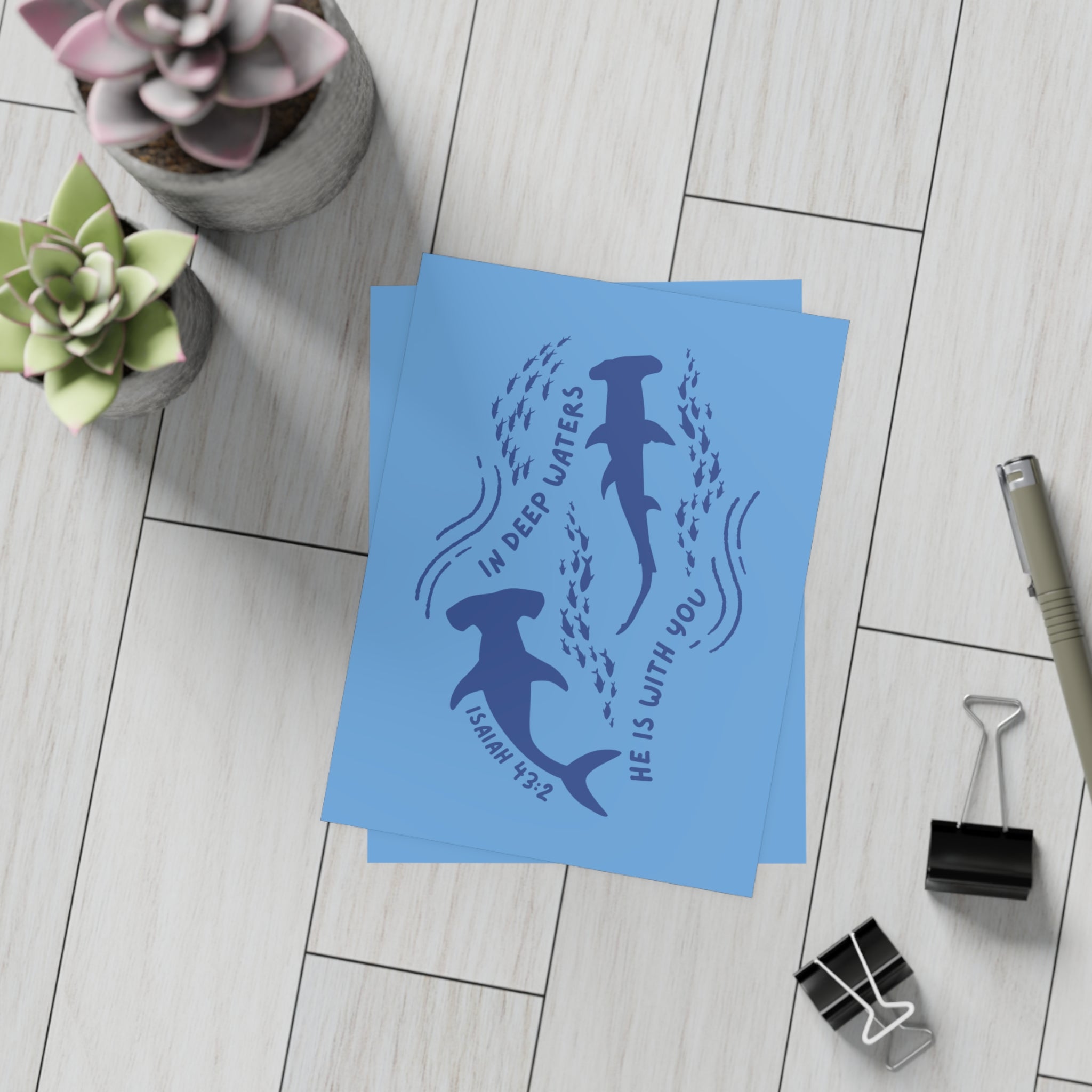 Deep Waters • Postcards