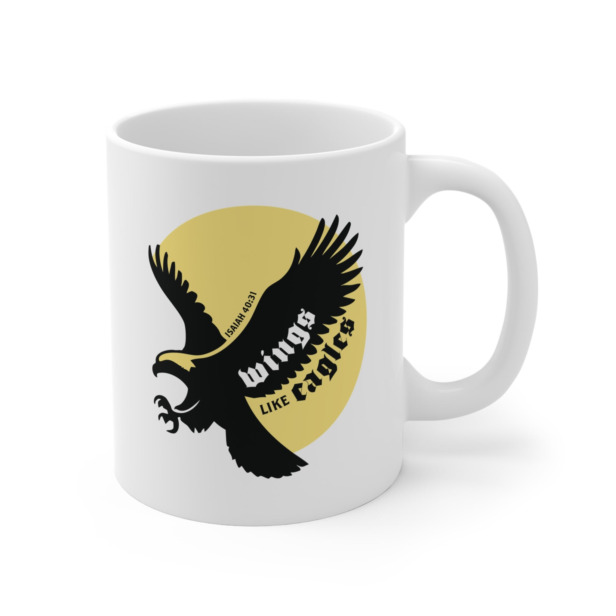 Wings Like Eagles • Ceramic Mug