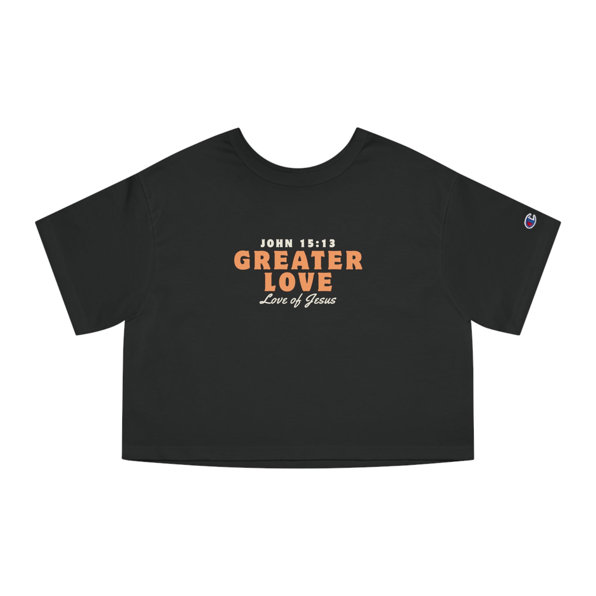 Greater Love • Crop Top