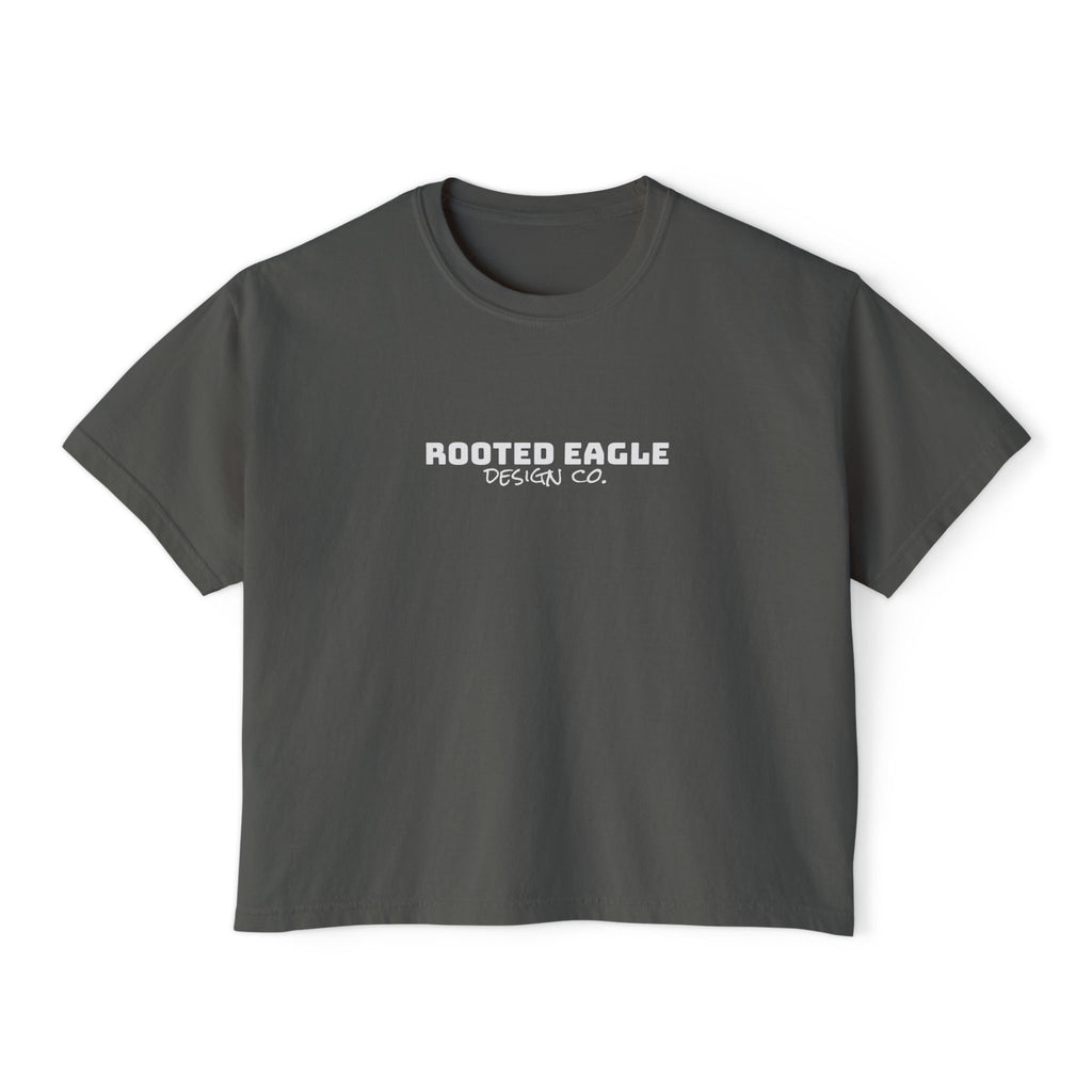 Rooted Eagle Design Co. • Women's Boxy Tee