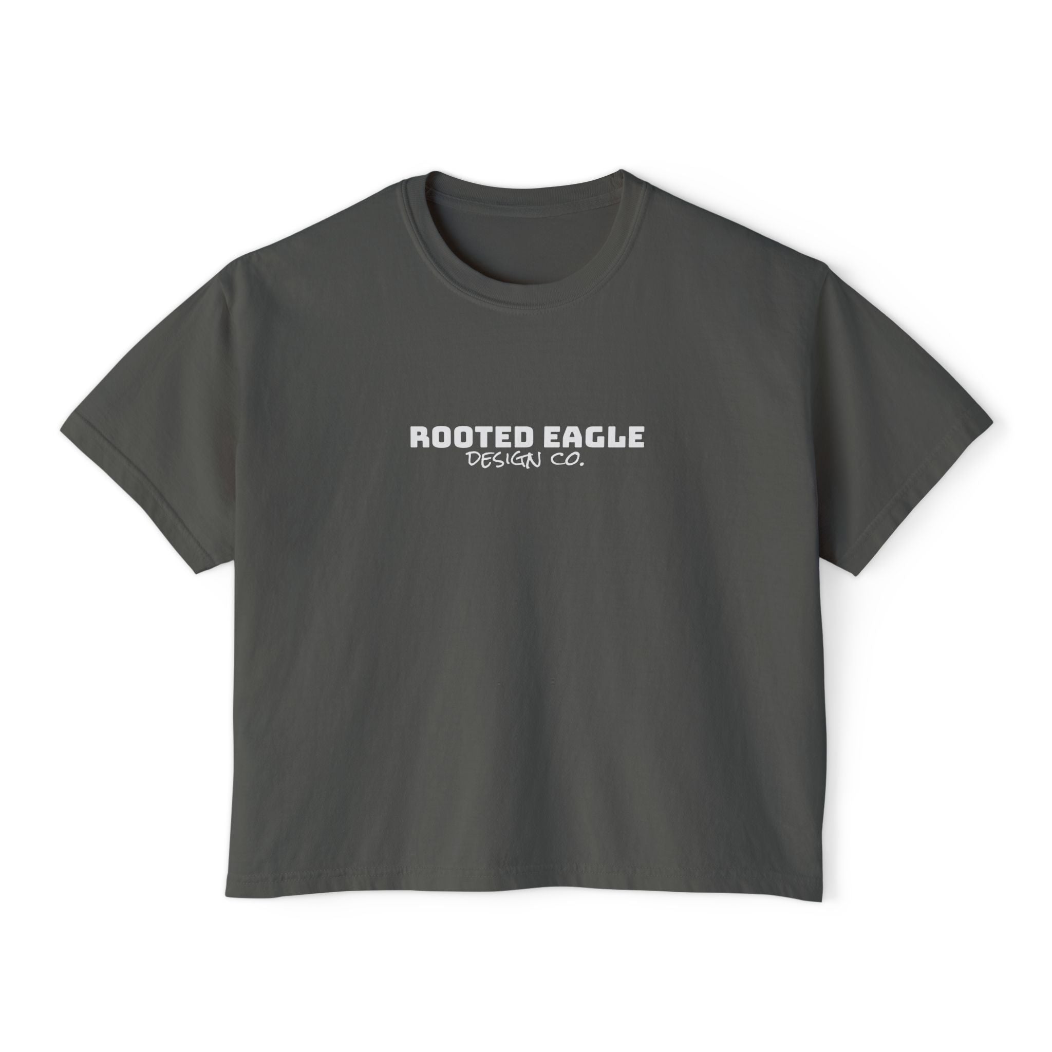 Rooted Eagle Design Co. • Women's Boxy Tee