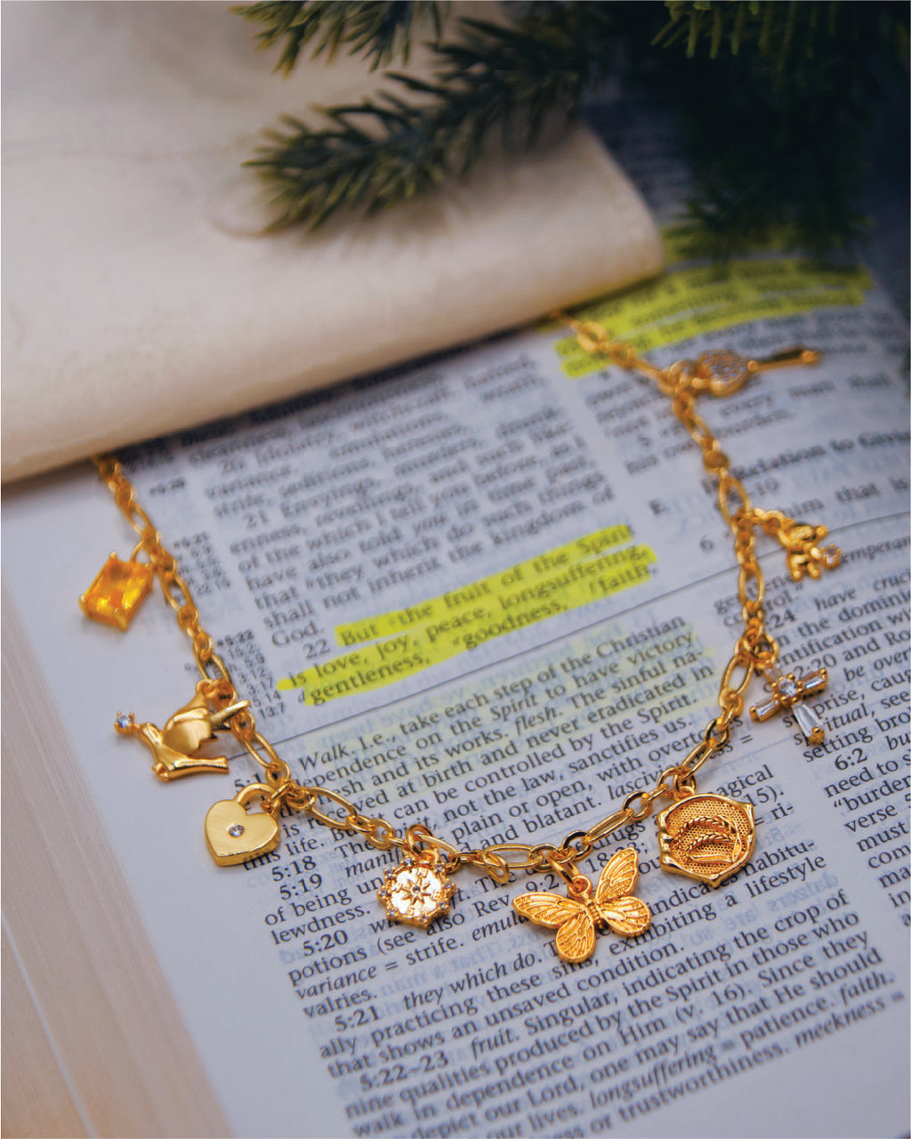 Fruit of the Spirit • Charm Necklace