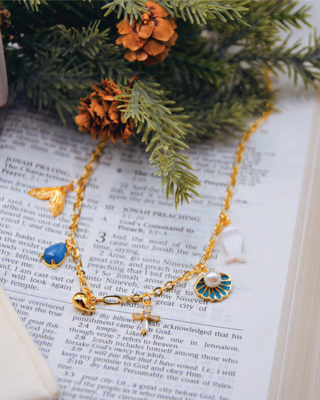 Trust Your Calling • Jonah's Heart • Charm Necklace